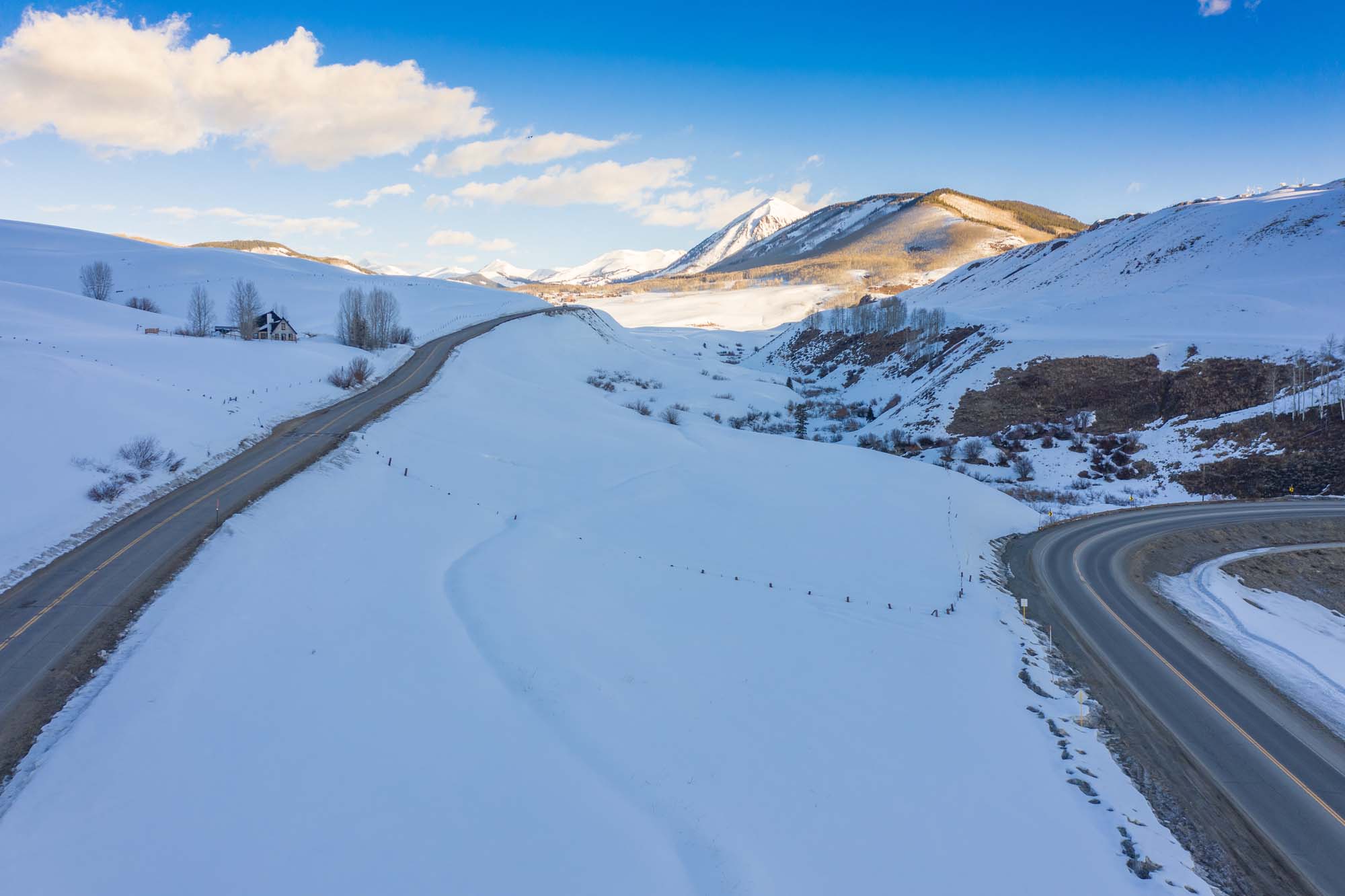 1701 County Road 317, Crested Butte Colorado - drone