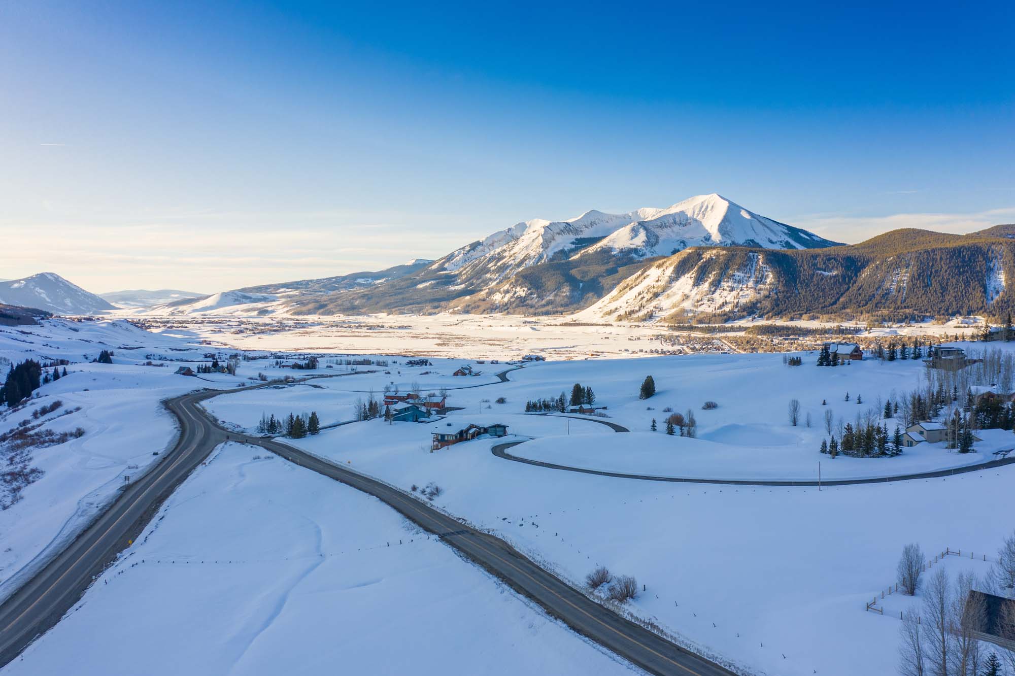 1701 County Road 317, Crested Butte Colorado - drone