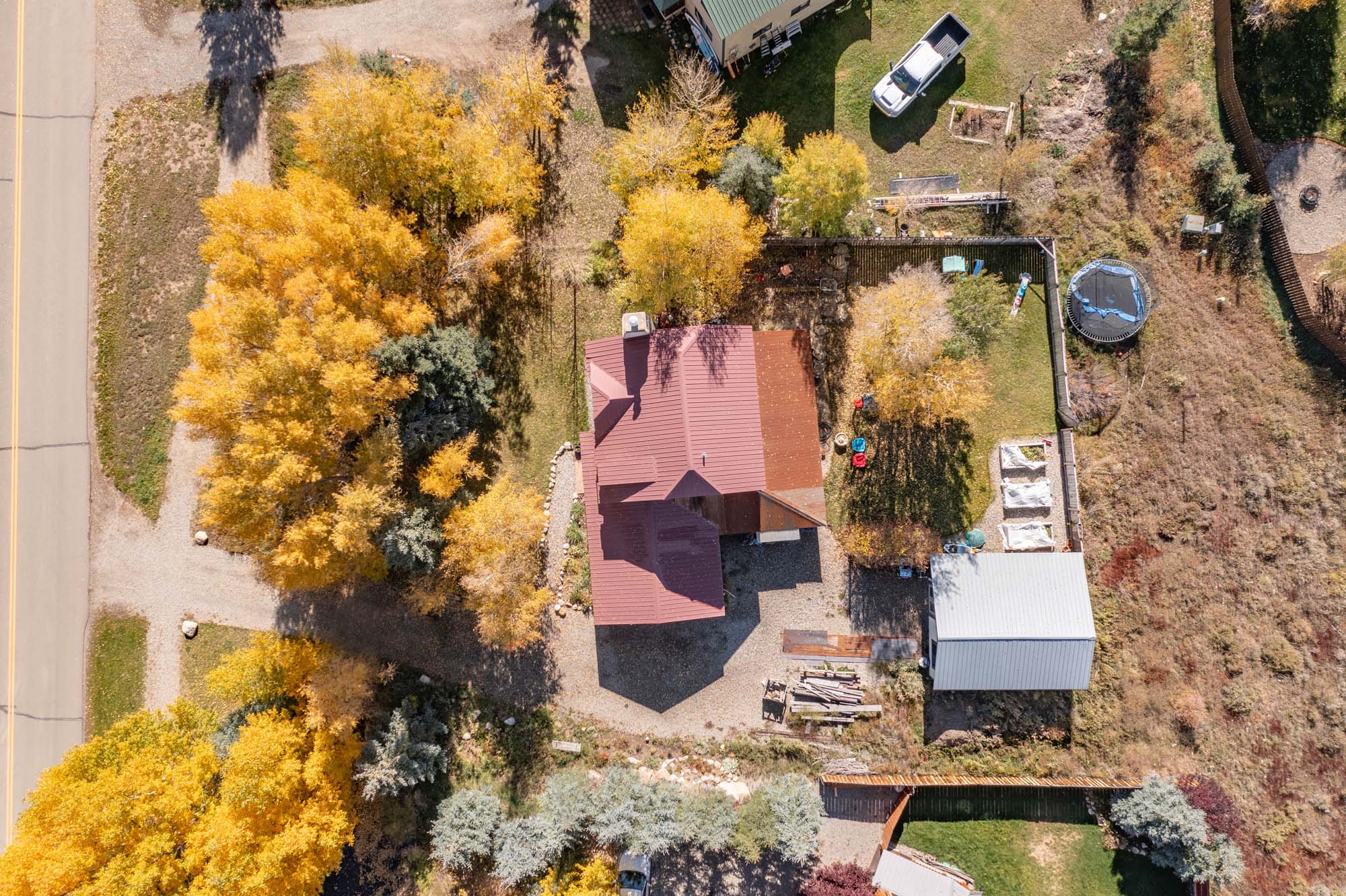 430 Teocalli Road, Crested Butte Colorado - drone