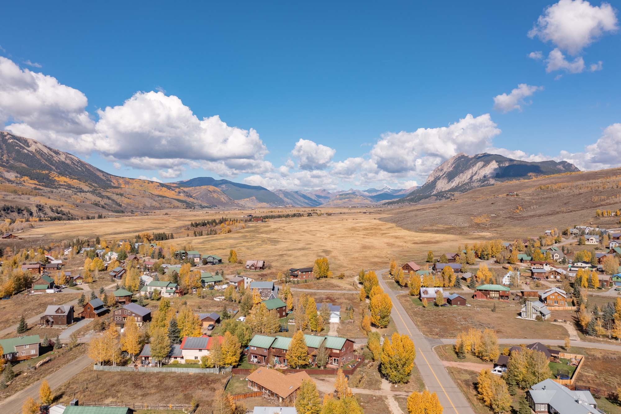 430 Teocalli Road, Crested Butte Colorado - drone mountain views