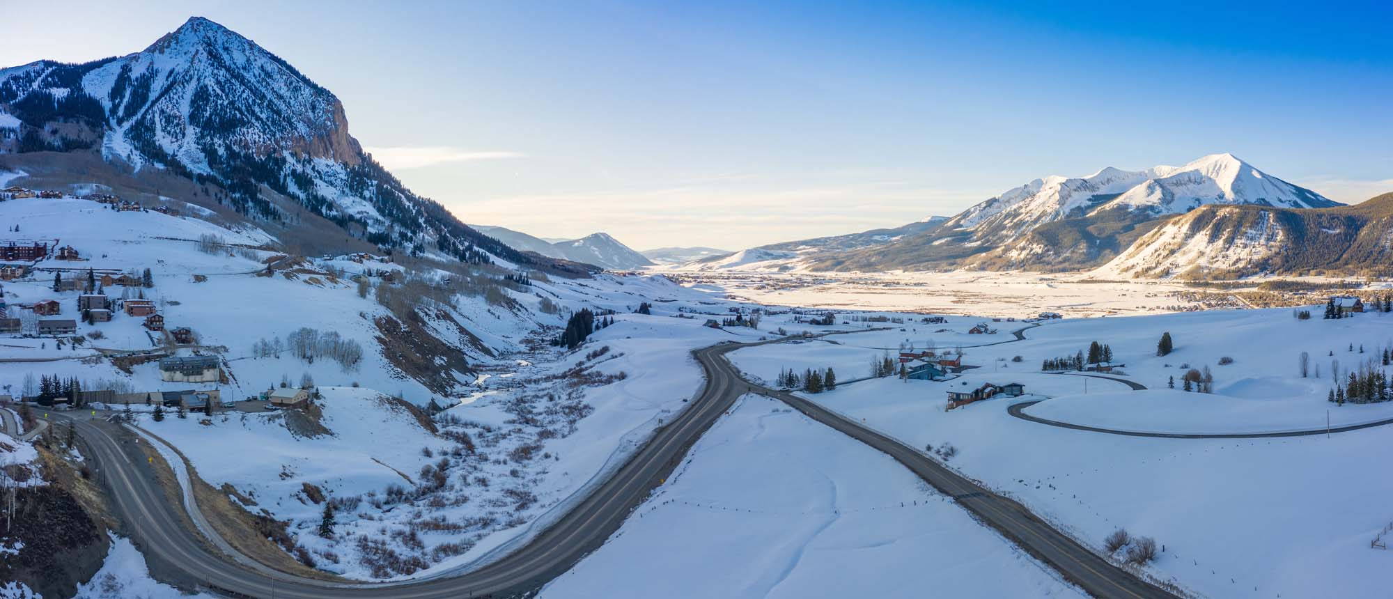 1701 County Road 317, Crested Butte Colorado - drone mountain views