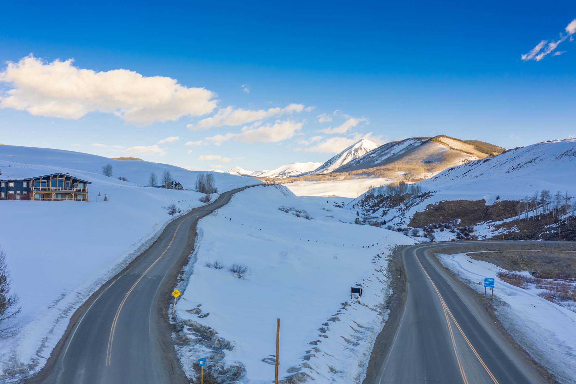 1701 County Road 317, Crested Butte Colorado - drone