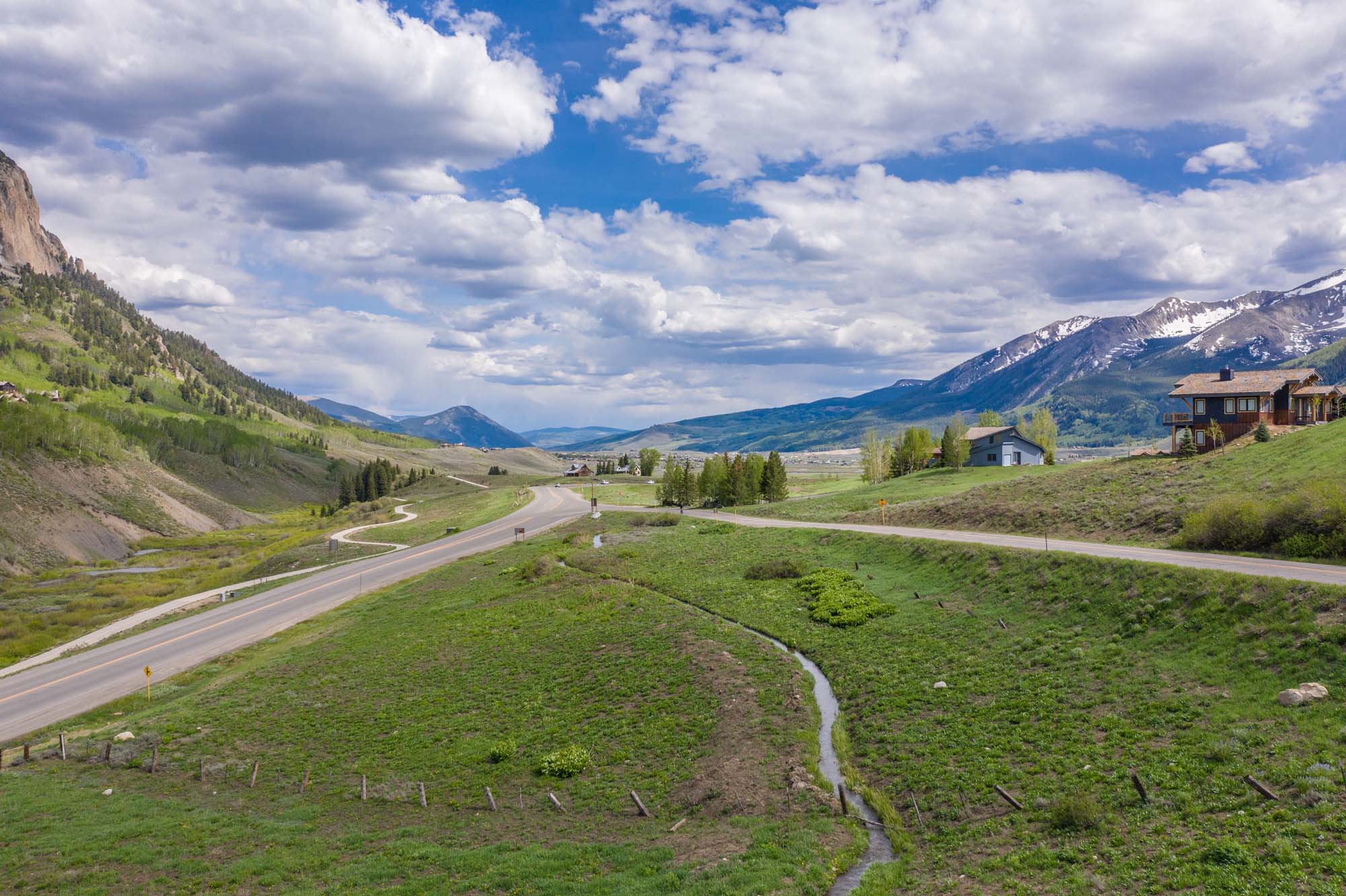 1701 County Road 317, Crested Butte Colorado - drone