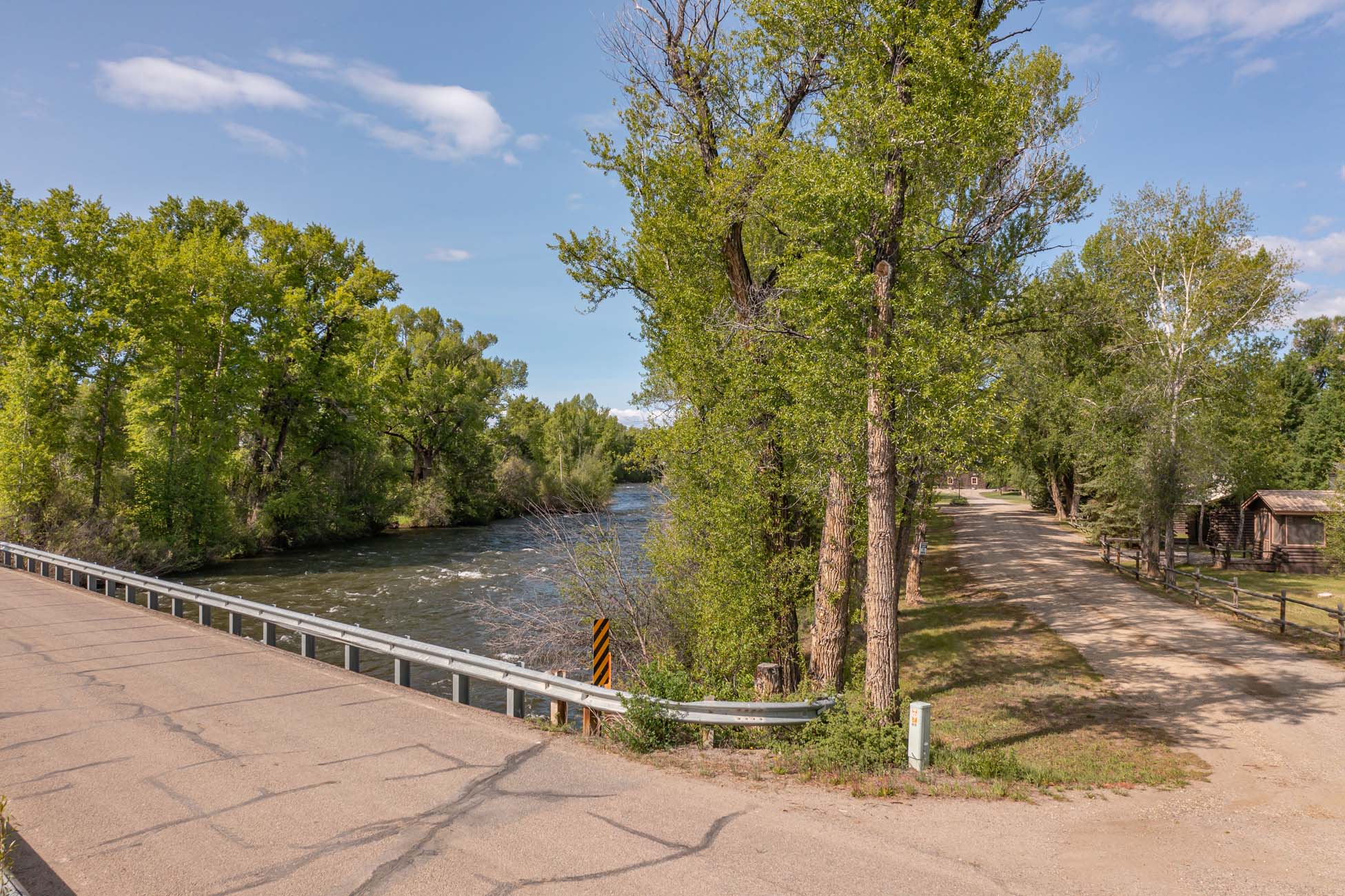 4349 County Road 10 Crested Butte, Colorado - River view