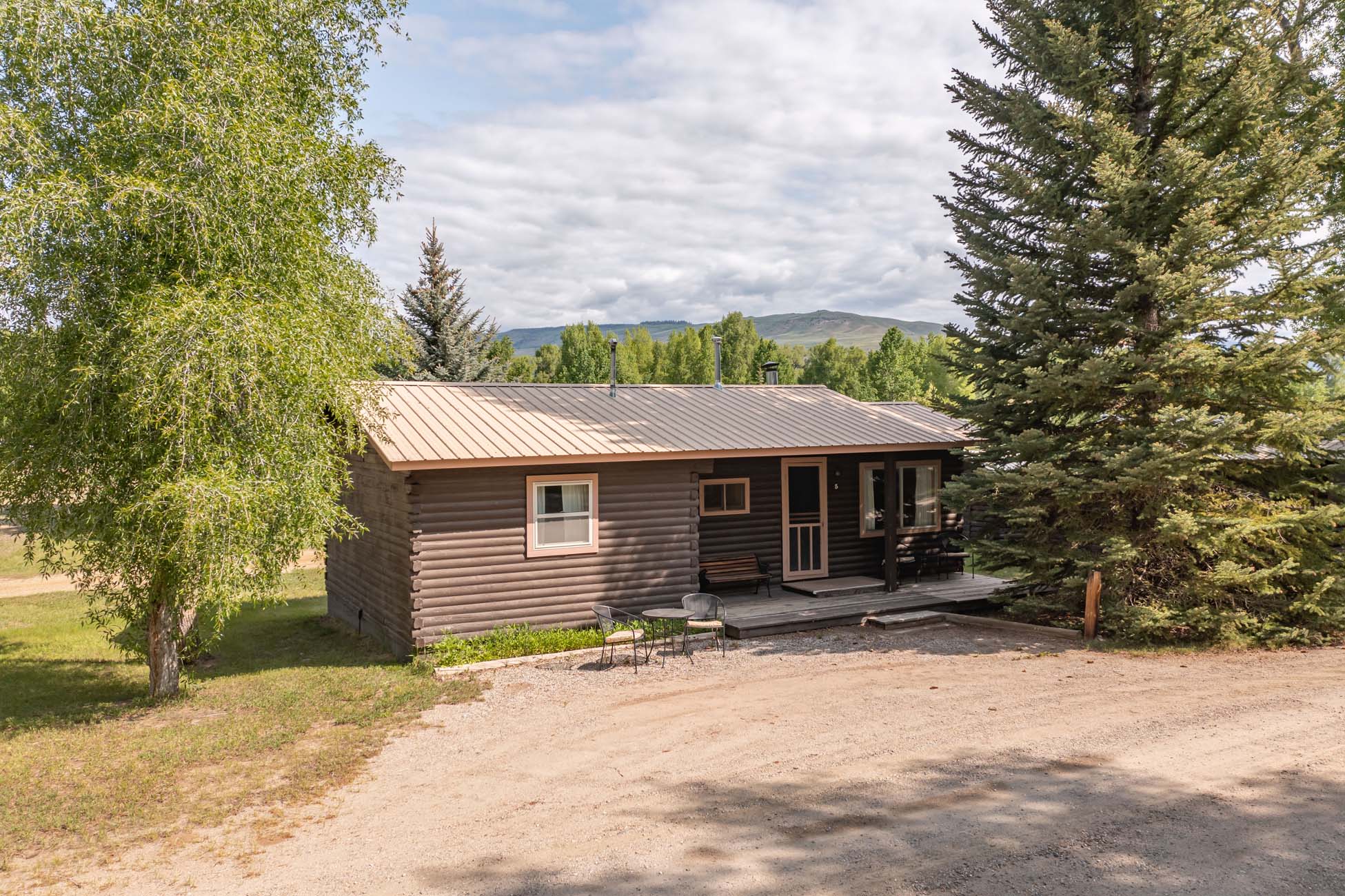 4349 County Road 10 Crested Butte, Colorado - Front of cabin