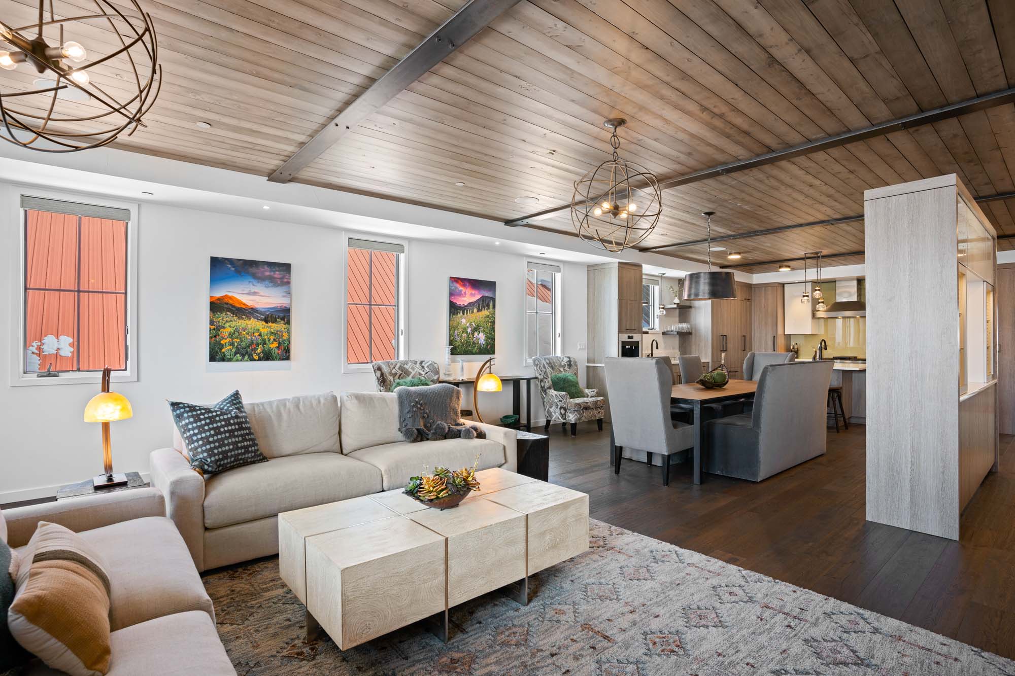 123 Elk Avenue, Crested Butte Colorado - Living room_kitchen