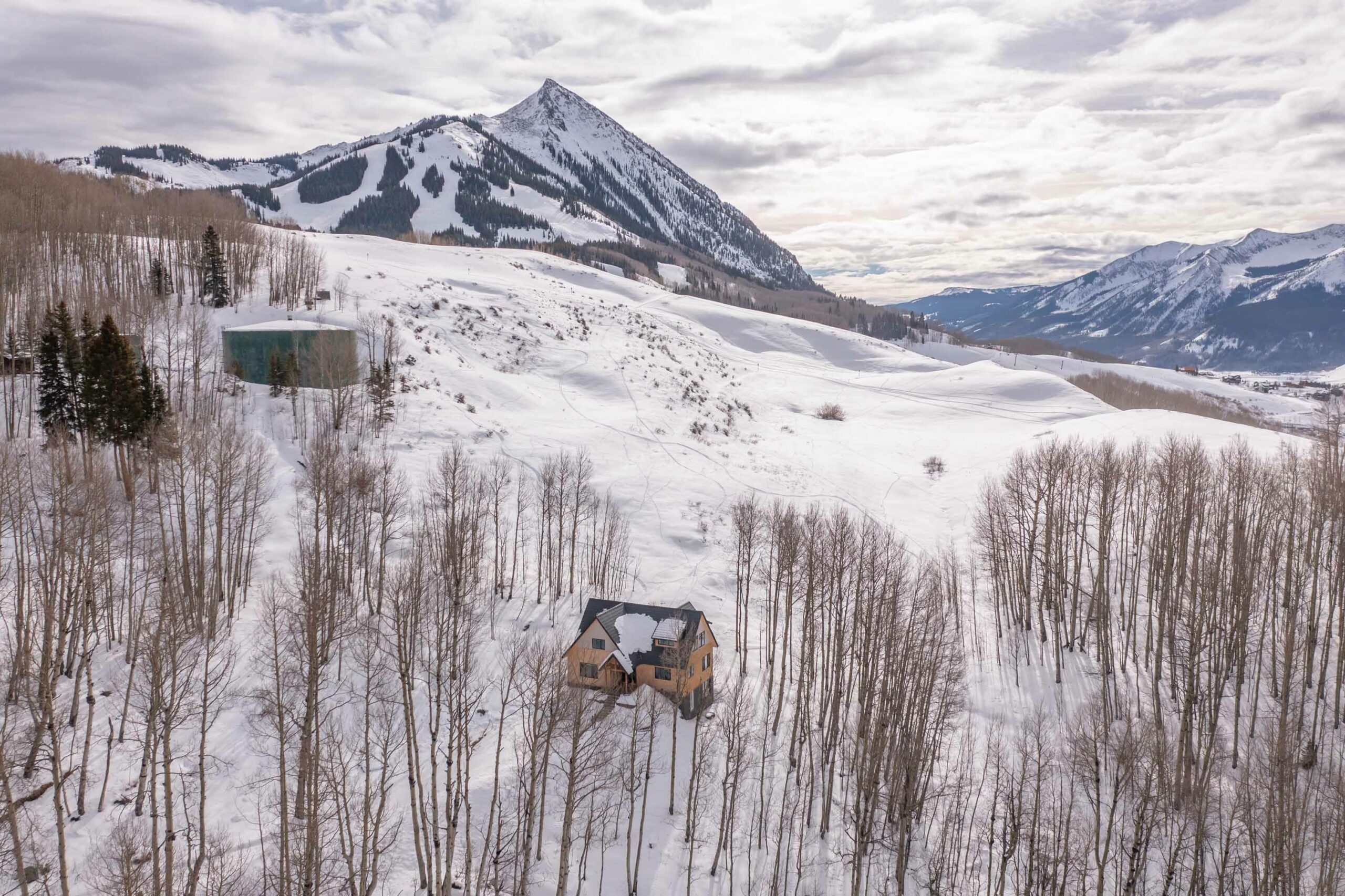 42 Ruby Drive Mt. Crested Butte, Colorado - Drone view_