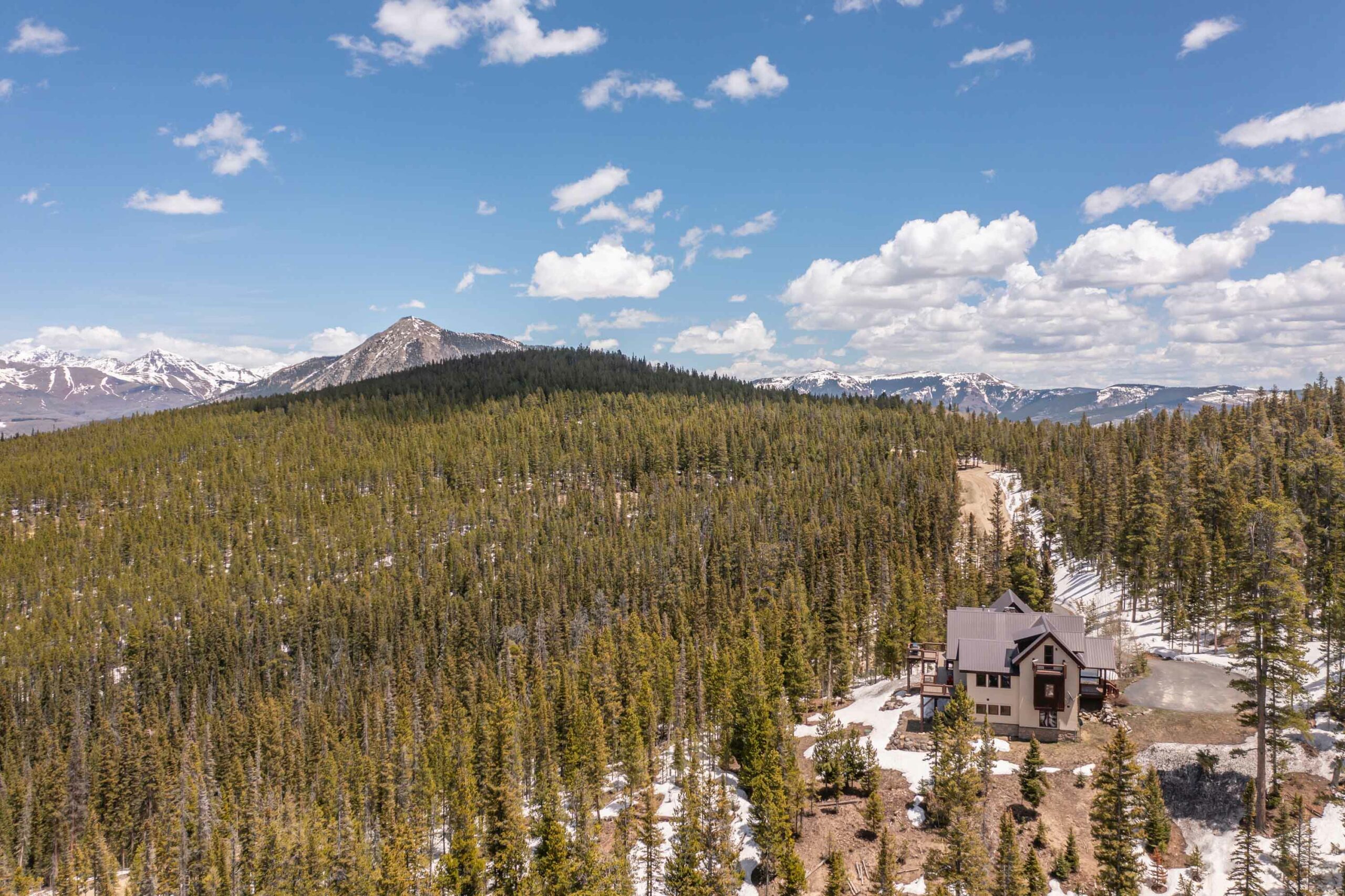 4121 Wildcat Trail Crested Butte, Colorado - drone view