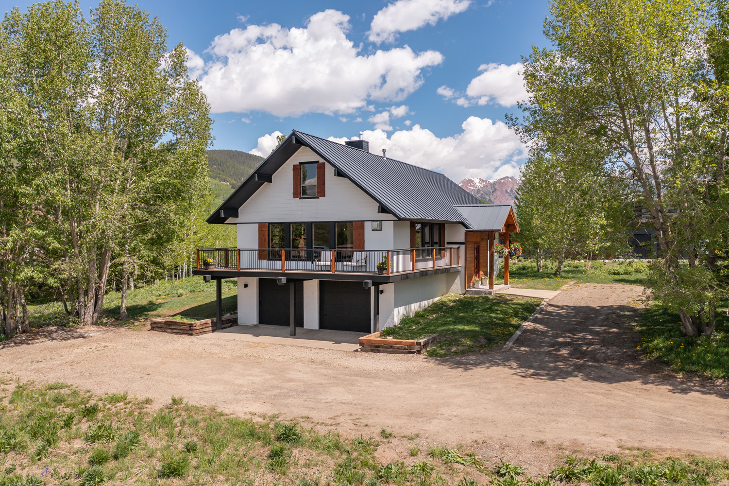 29 Belleview Drive Mt. Crested Butte, Colorado - front of property