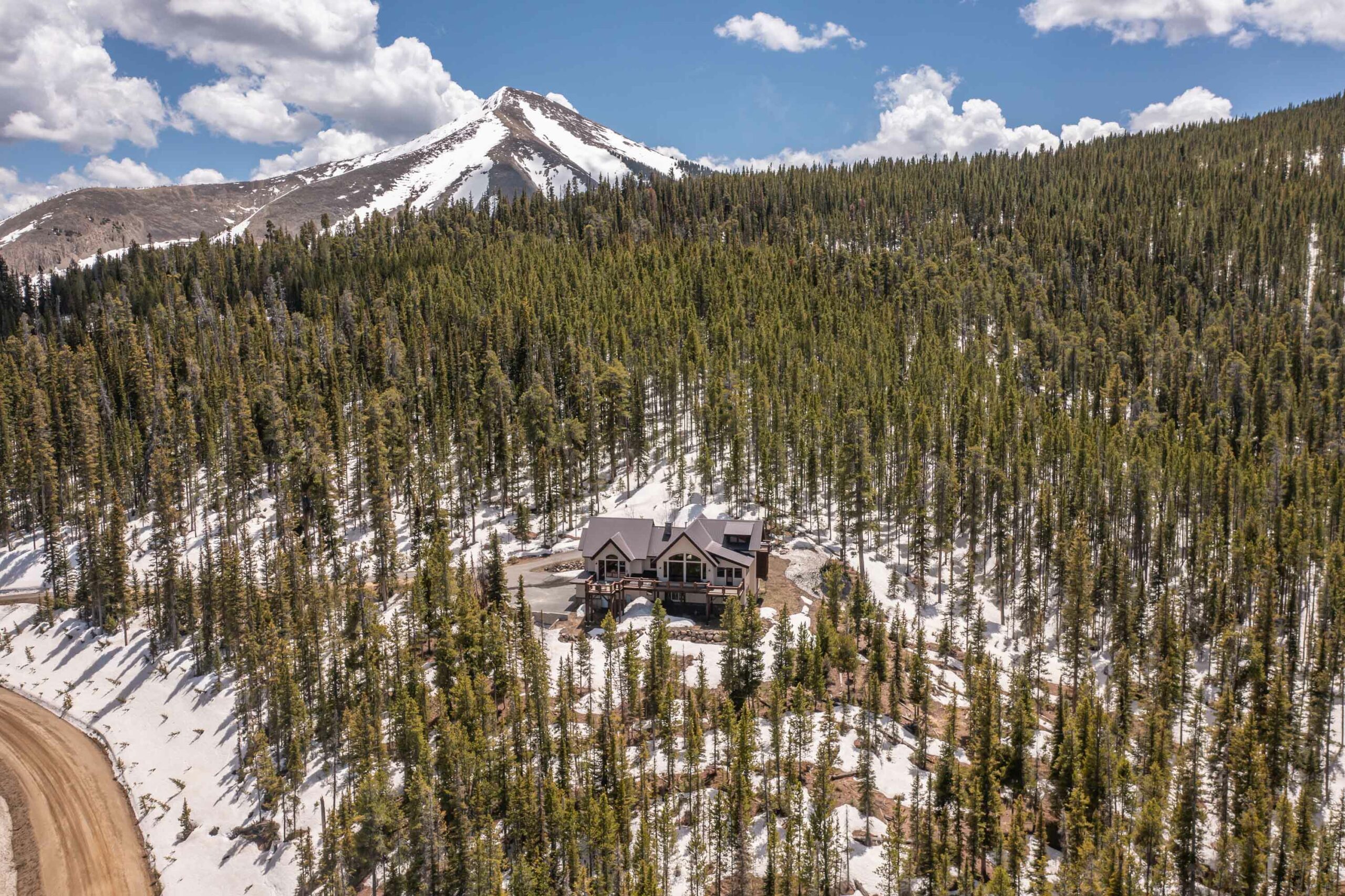 4121 Wildcat Trail Crested Butte, Colorado - drone view