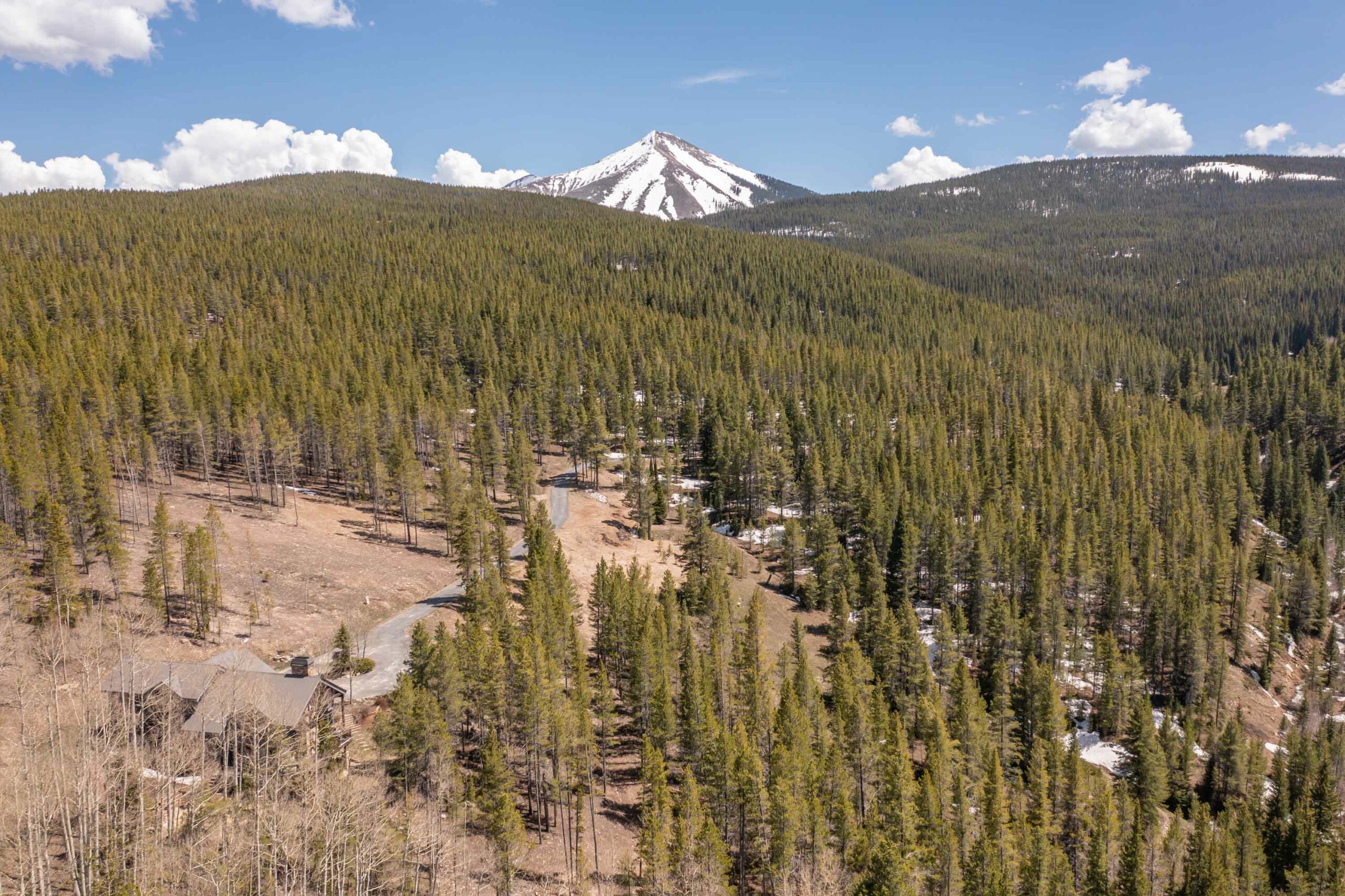 2074 Wildcat Trail Crested Butte, Colorado - drone view