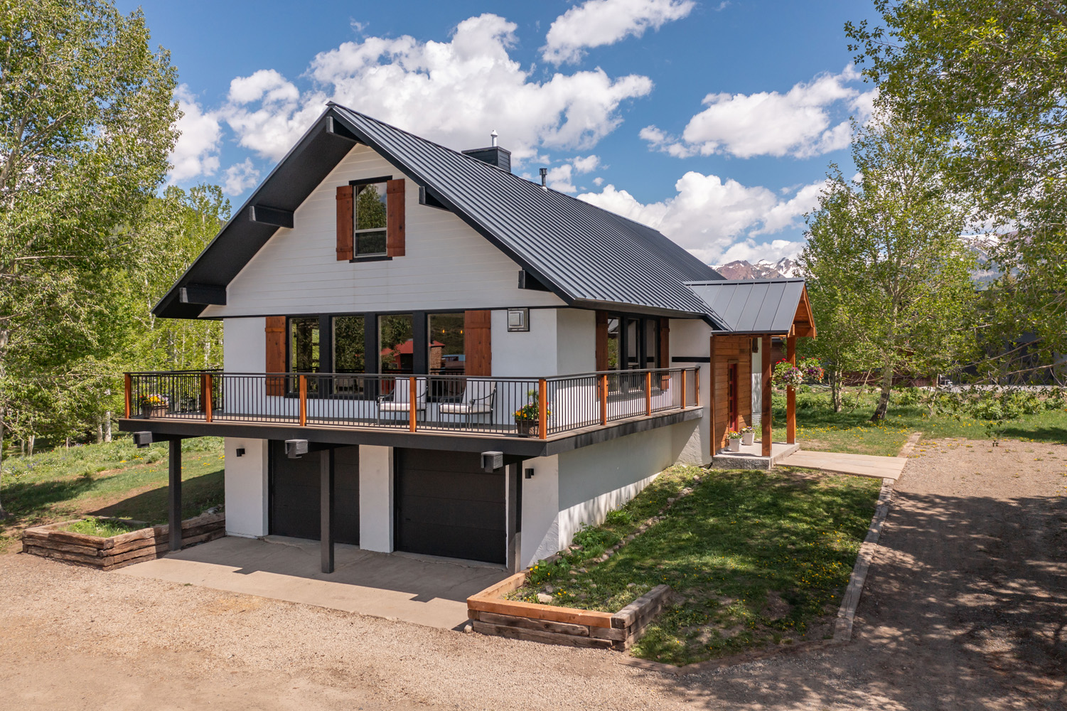 29 Belleview Drive Mt. Crested Butte, Colorado - front of property