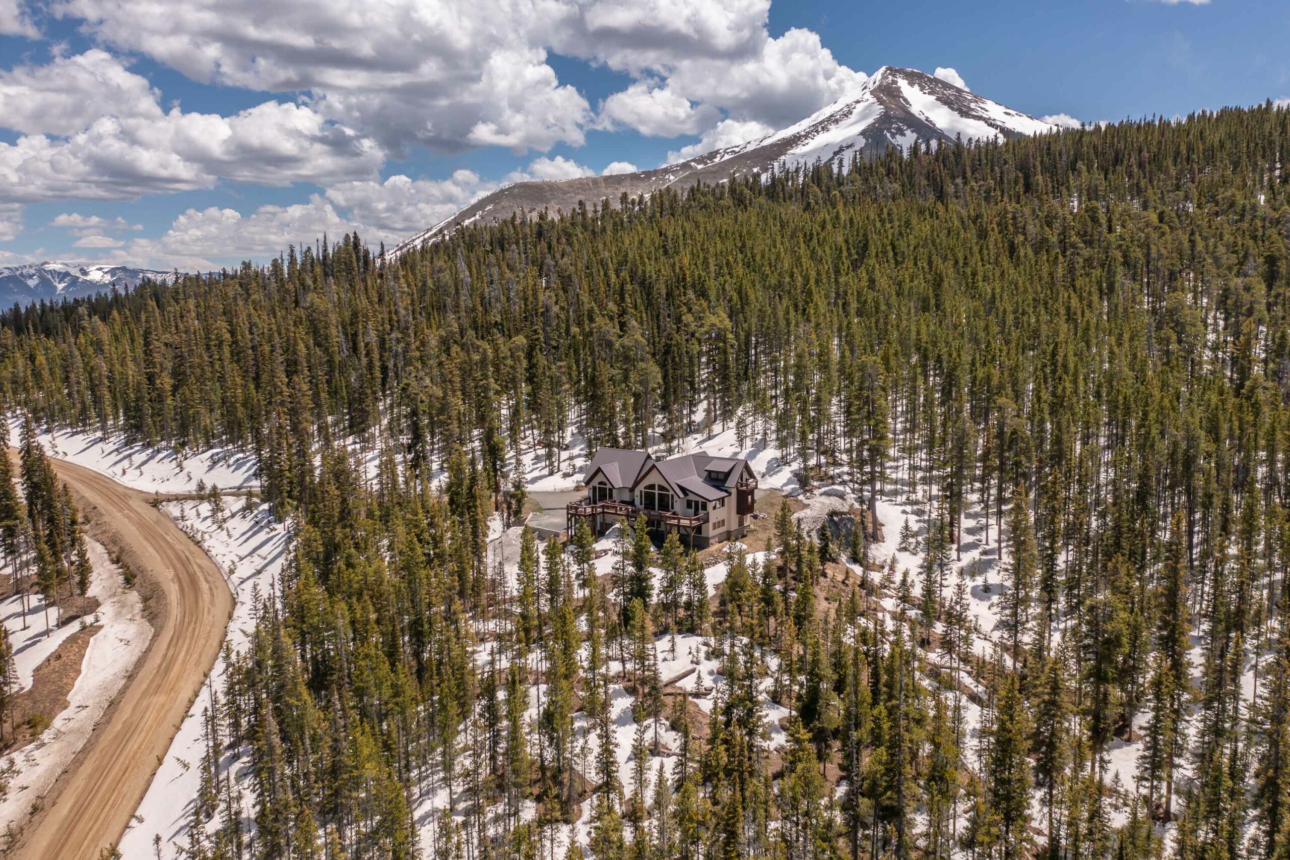 4121 Wildcat Trail Crested Butte, Colorado - drone view