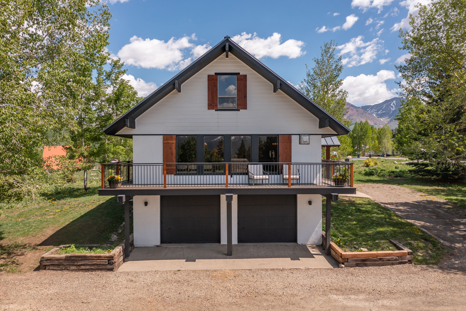 29 Belleview Drive Mt. Crested Butte, Colorado - front of property