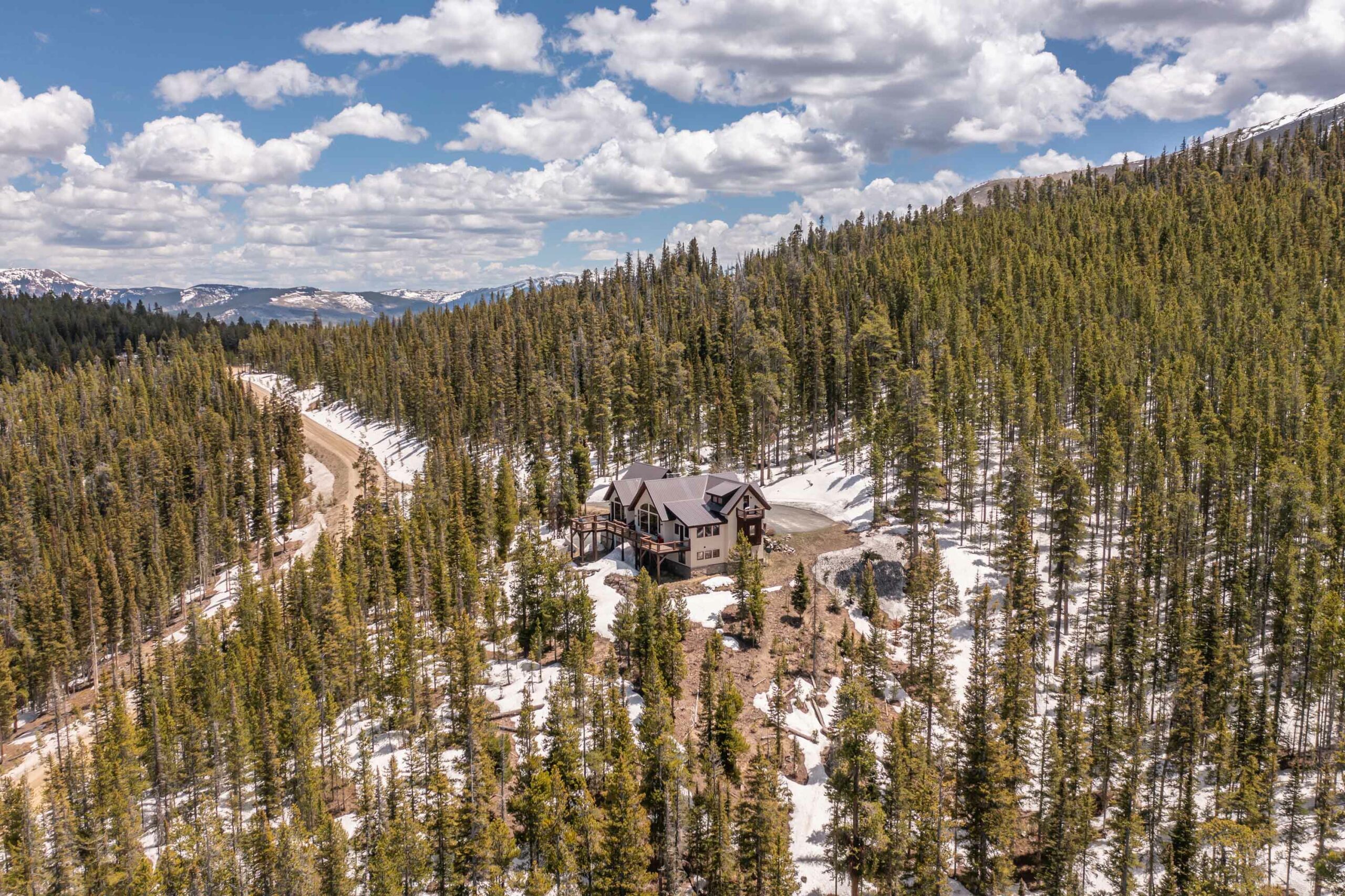 4121 Wildcat Trail Crested Butte, Colorado - drone view