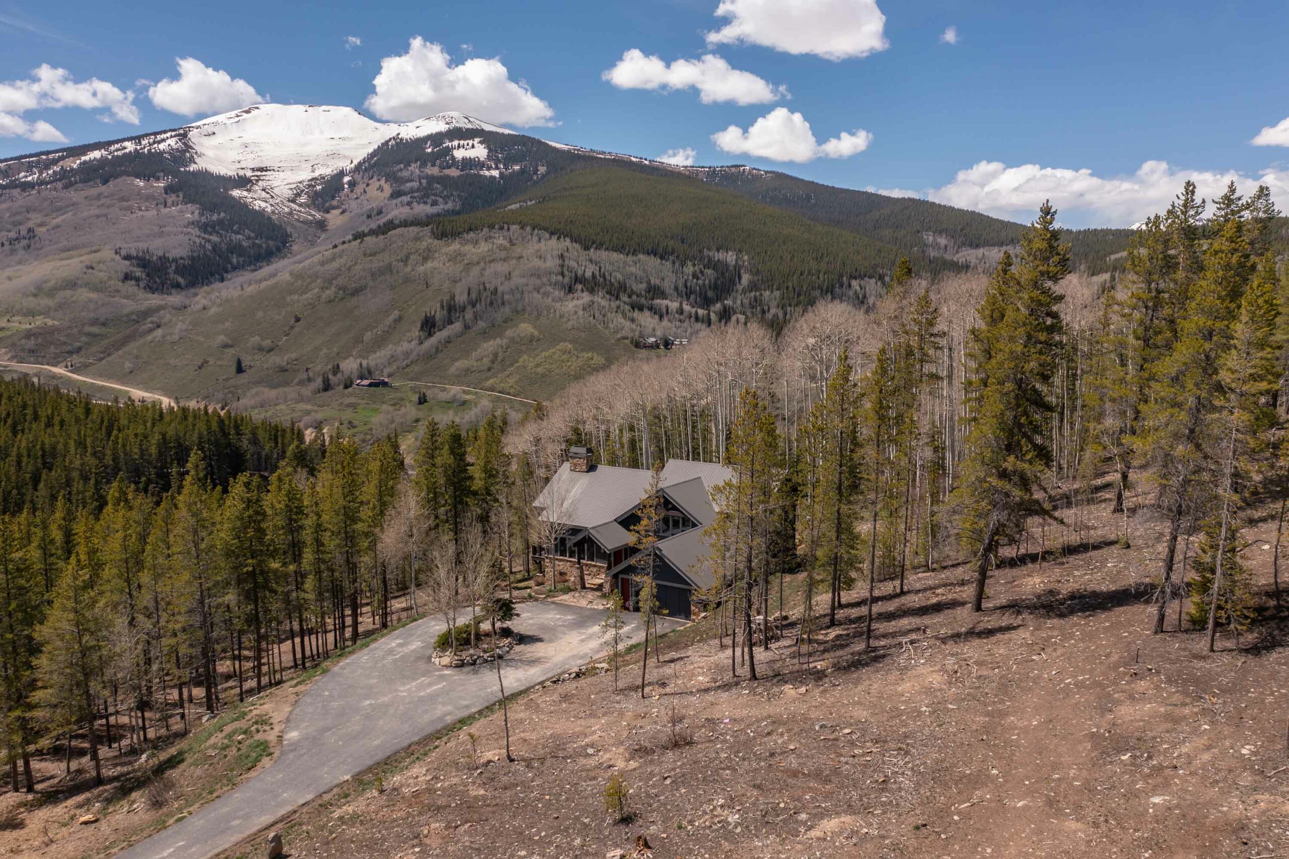 2074 Wildcat Trail Crested Butte, Colorado - drone view