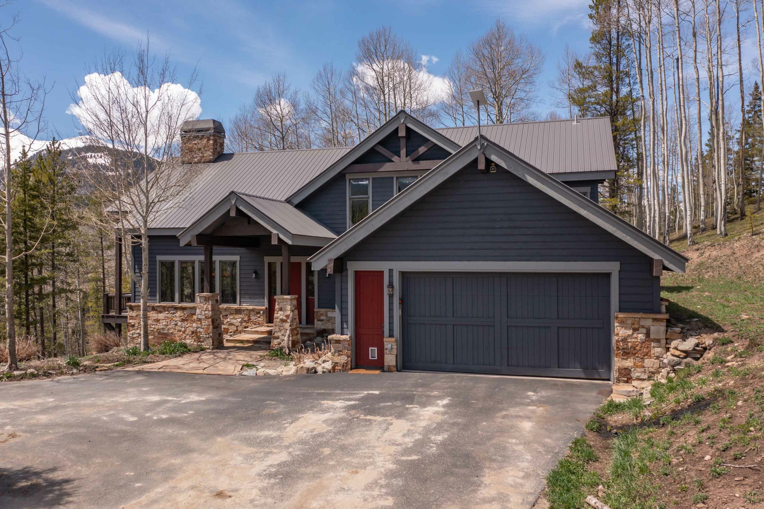 2074 Wildcat Trail Crested Butte, Colorado - front of property