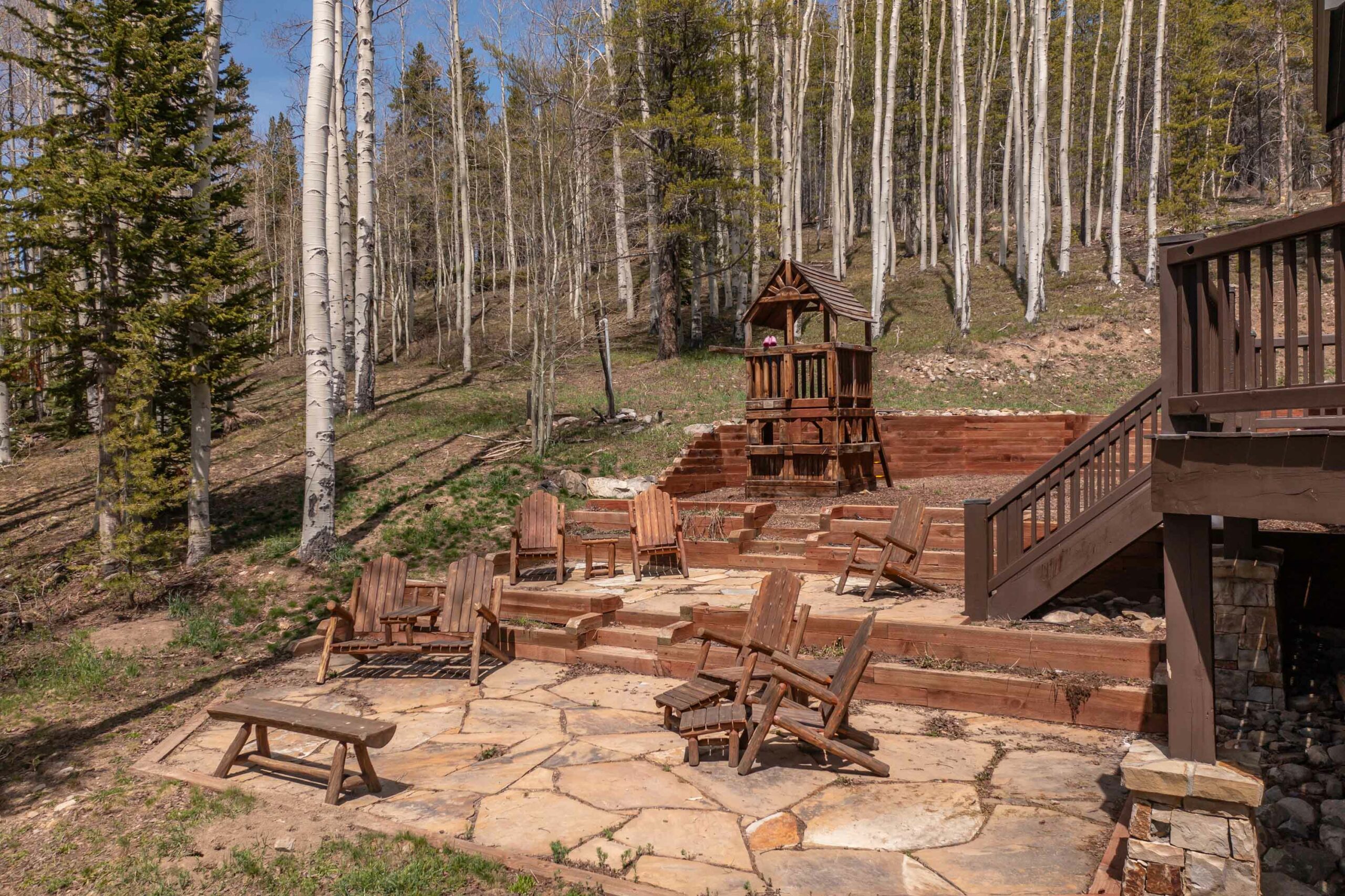 2074 Wildcat Trail Crested Butte, Colorado - deck and patio outdoor seating area