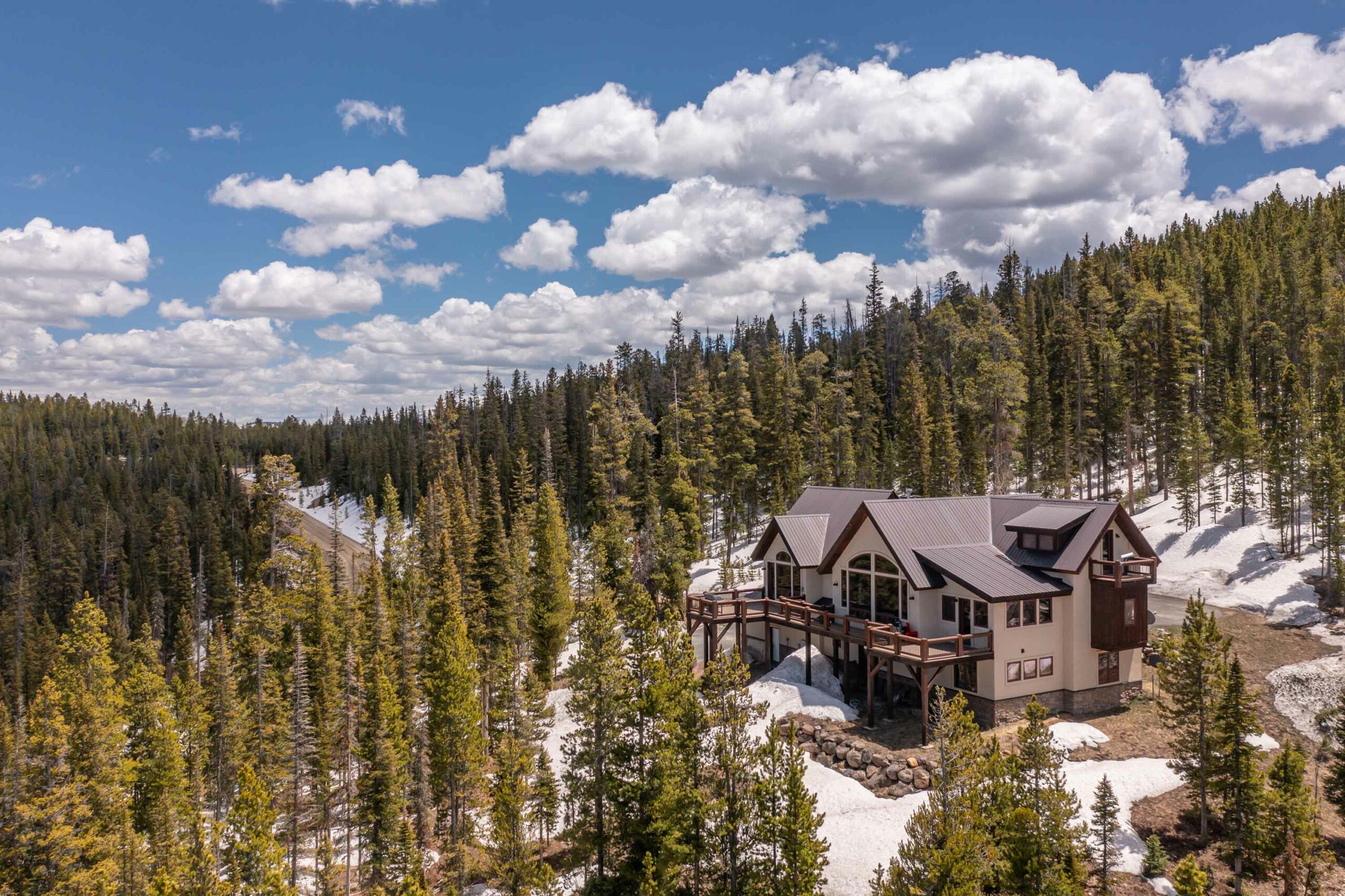 4121 Wildcat Trail Crested Butte, Colorado - drone view