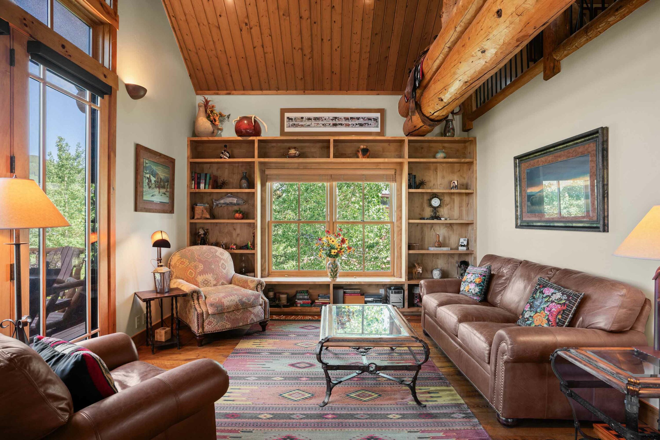 18 Ruby Drive Mt. Crested Butte, Colorado - Living Room