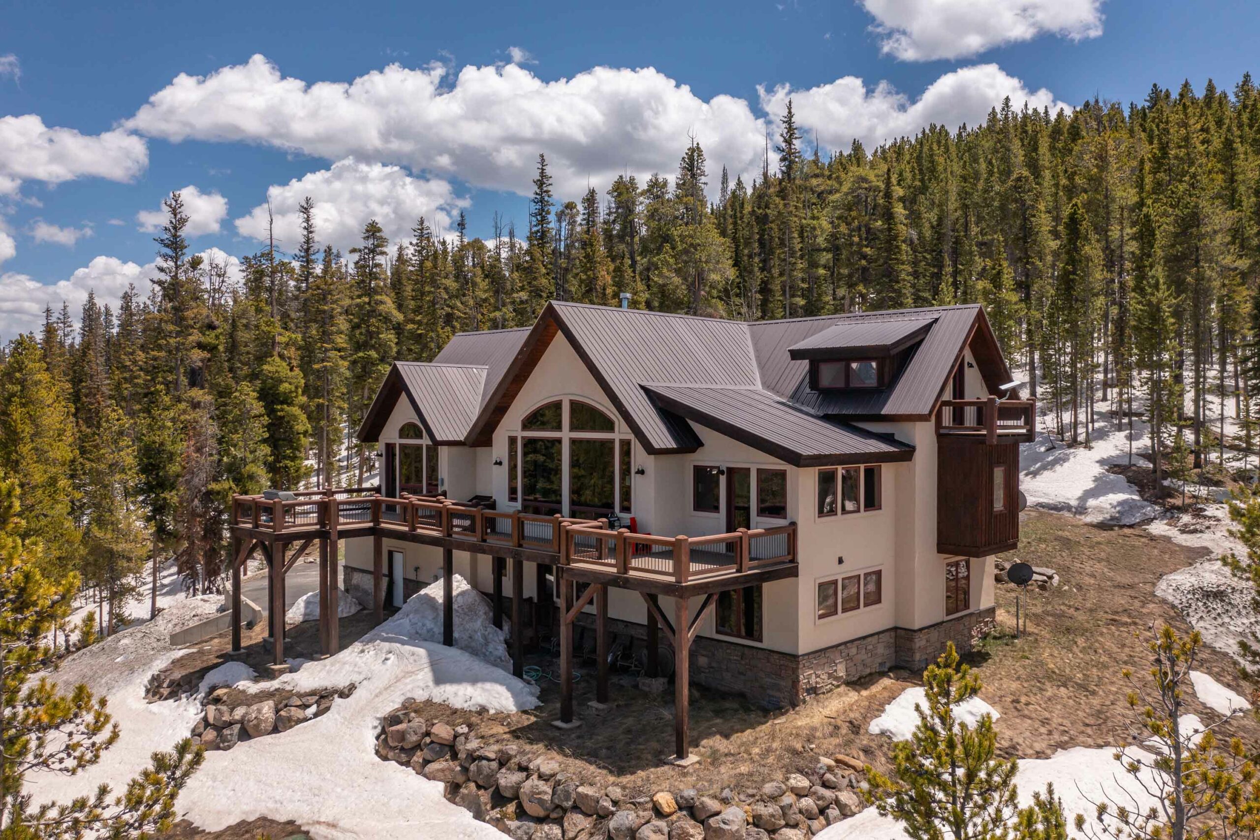 4121 Wildcat Trail Crested Butte, Colorado - drone view