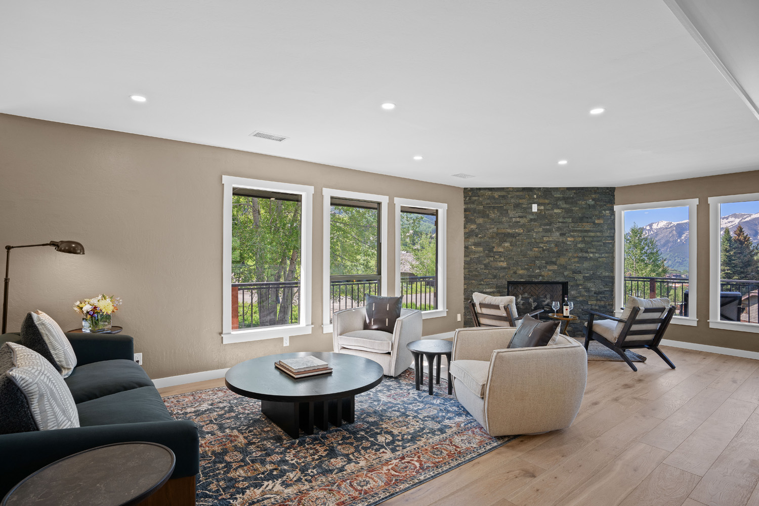 29 Belleview Drive Mt. Crested Butte, Colorado - living room