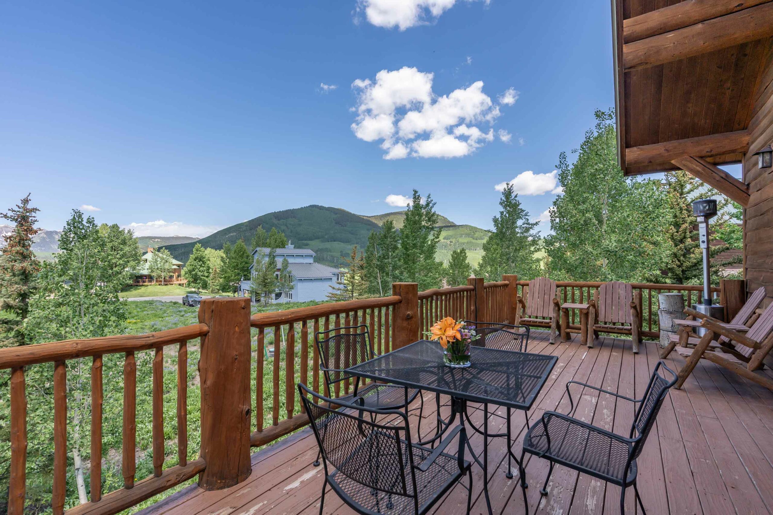 18 Ruby Drive Mt. Crested Butte, Colorado - Deck