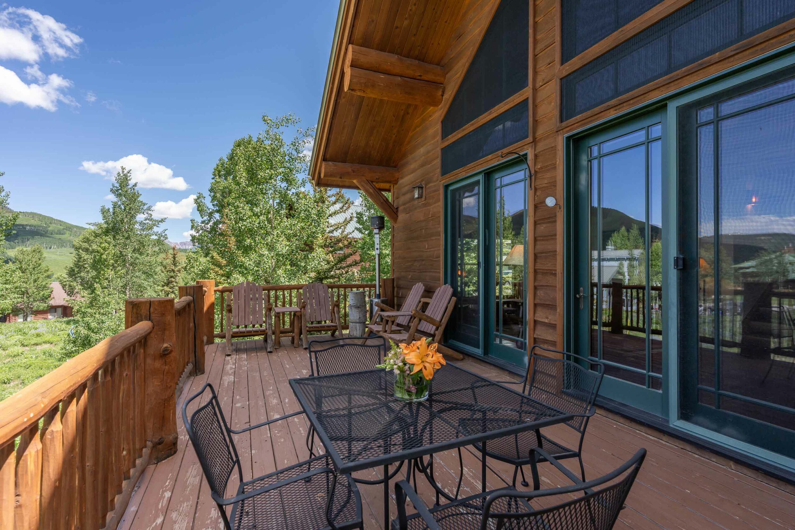 18 Ruby Drive Mt. Crested Butte, Colorado - Deck