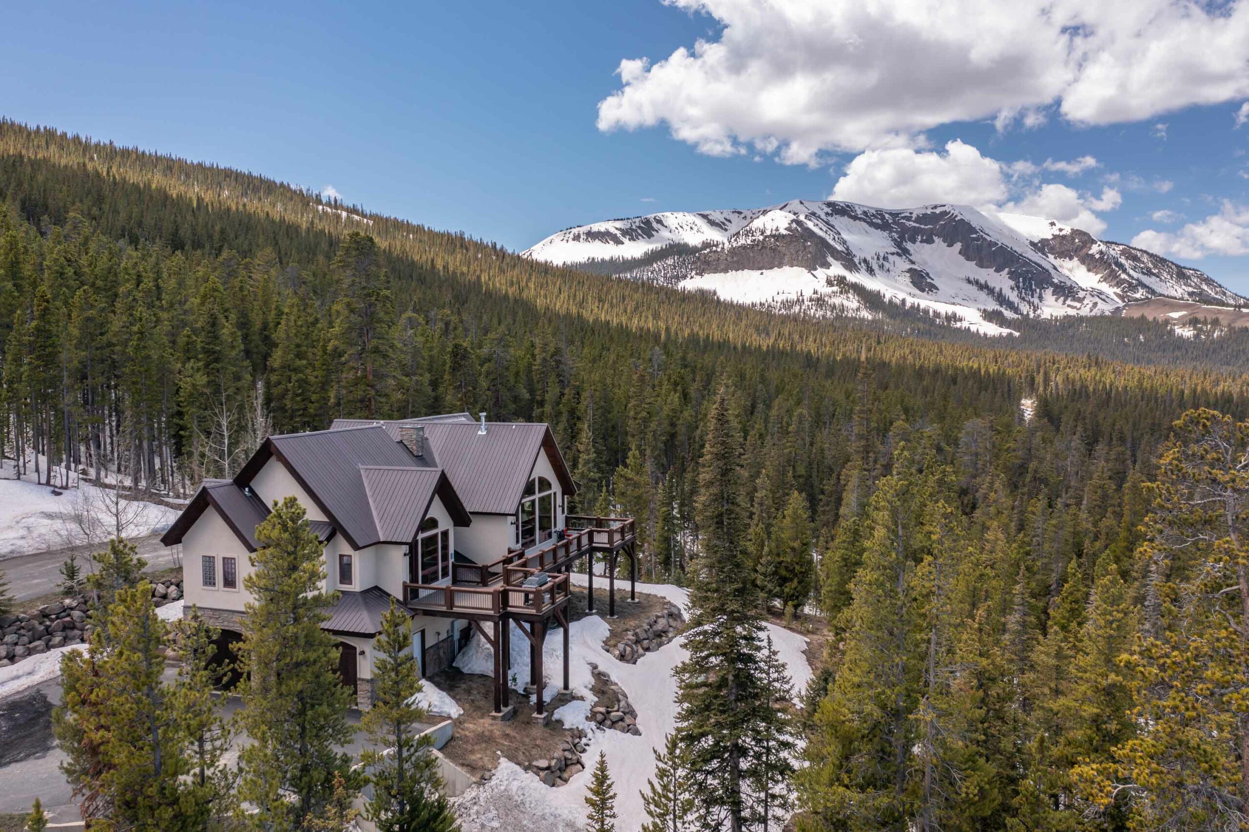 4121 Wildcat Trail Crested Butte, Colorado - drone view