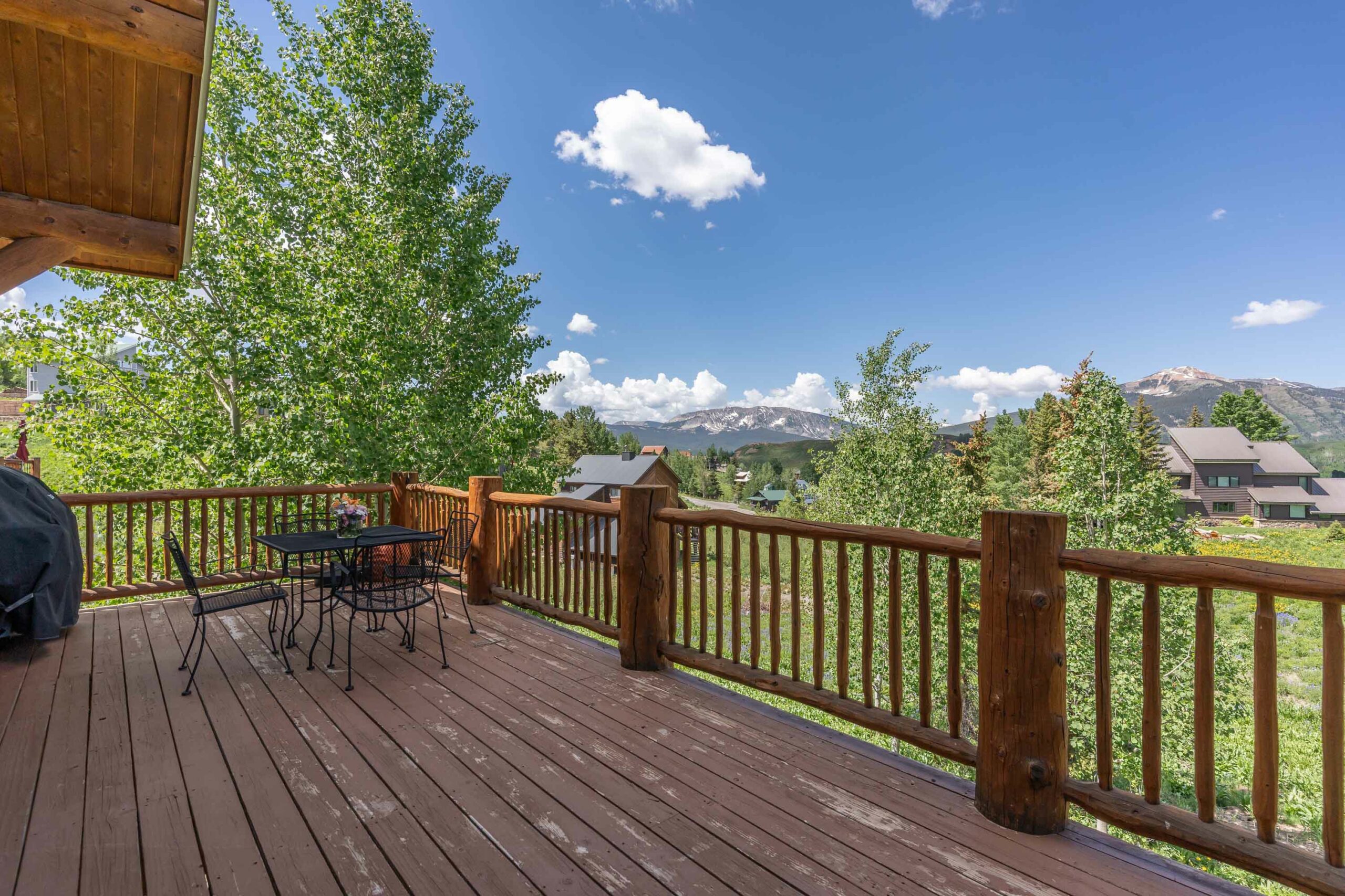 18 Ruby Drive Mt. Crested Butte, Colorado - Deck