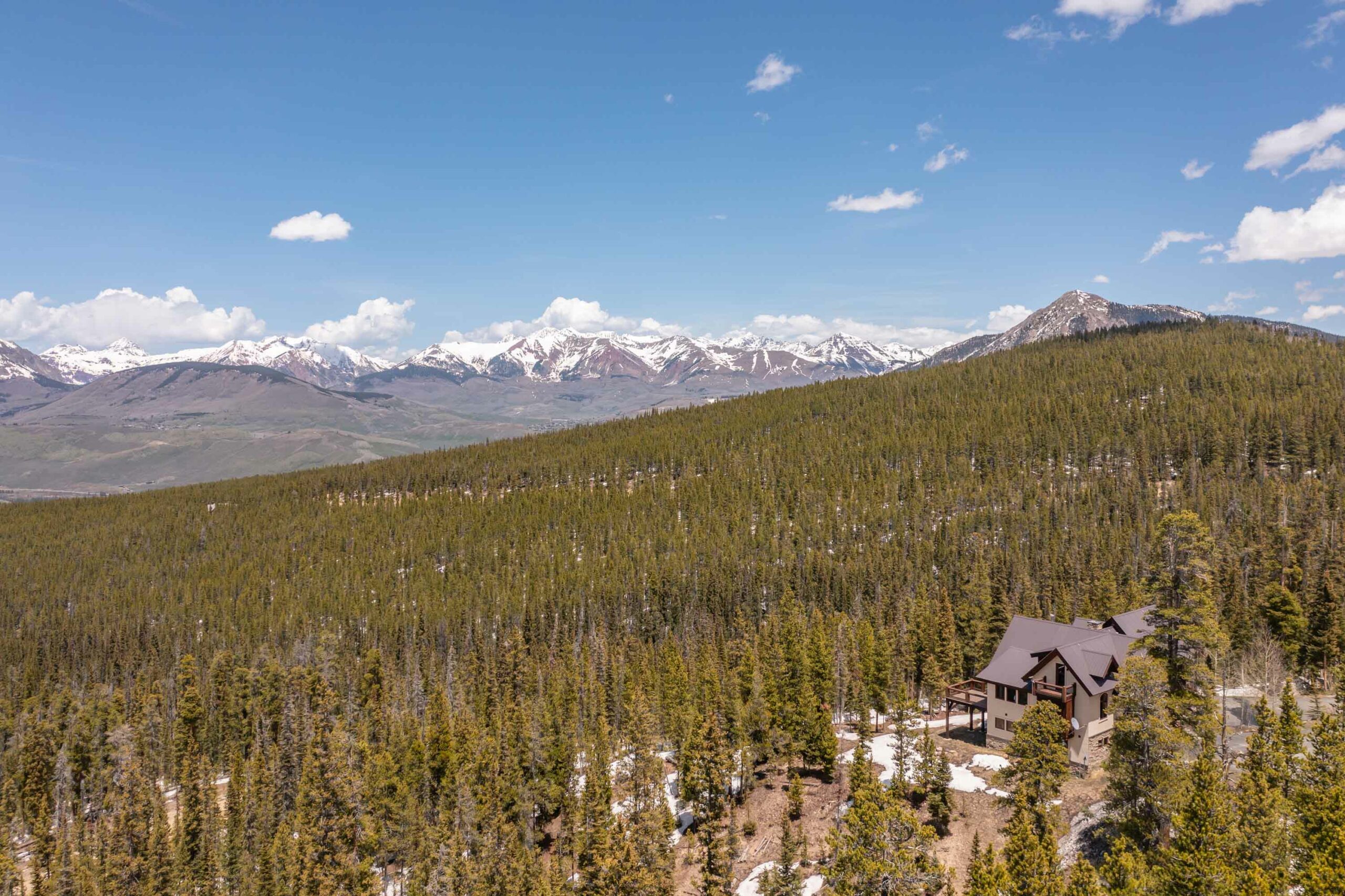 4121 Wildcat Trail Crested Butte, Colorado - drone view