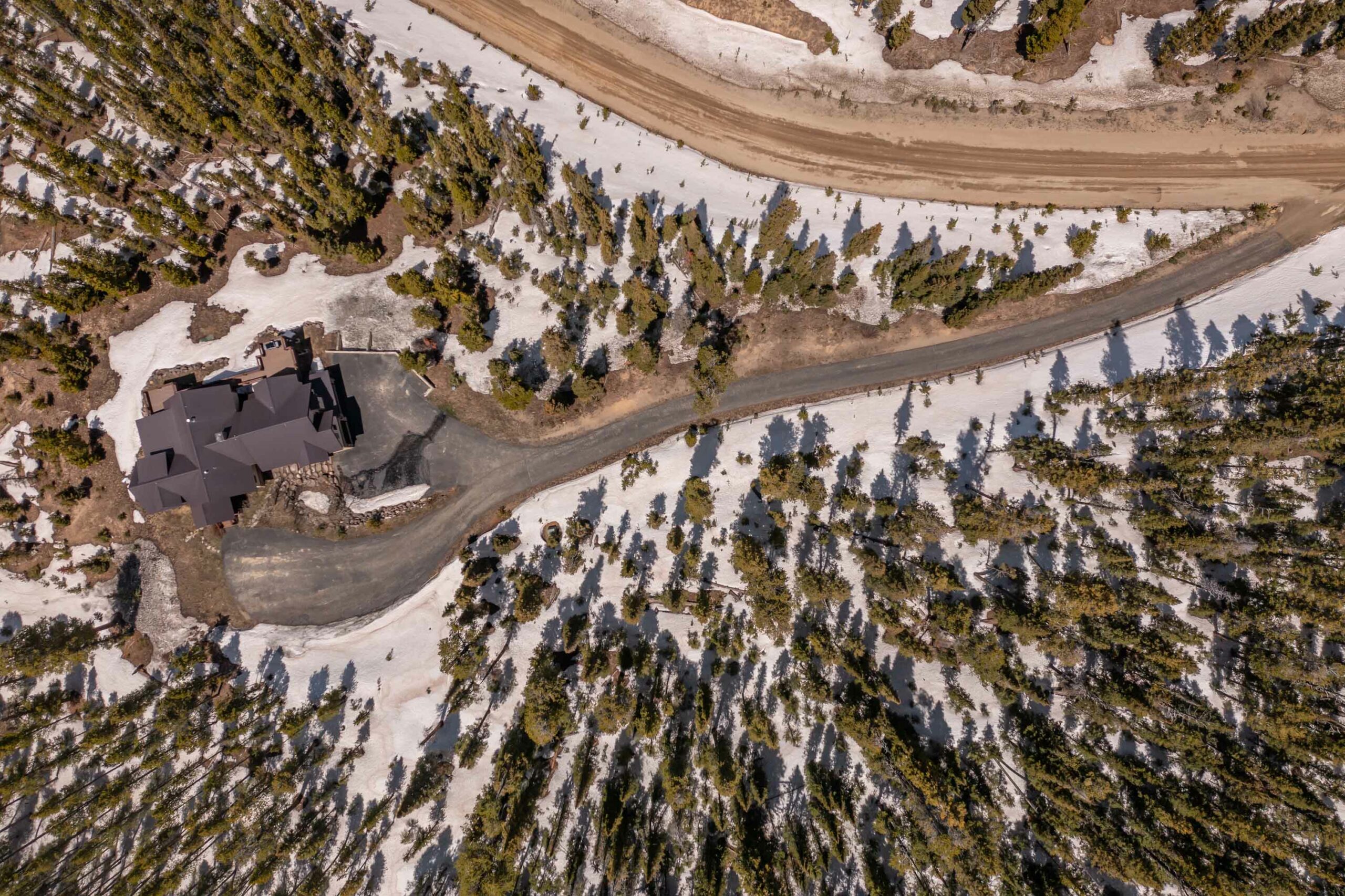 4121 Wildcat Trail Crested Butte, Colorado - drone view