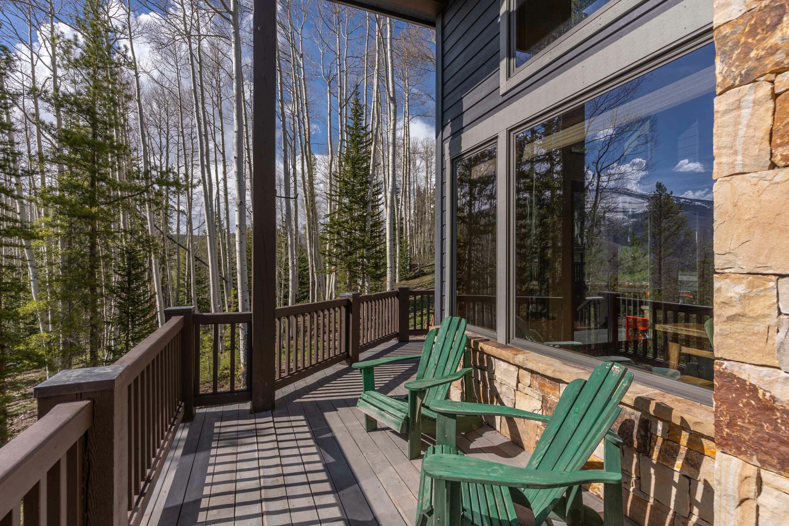 2074 Wildcat Trail Crested Butte, Colorado - deck