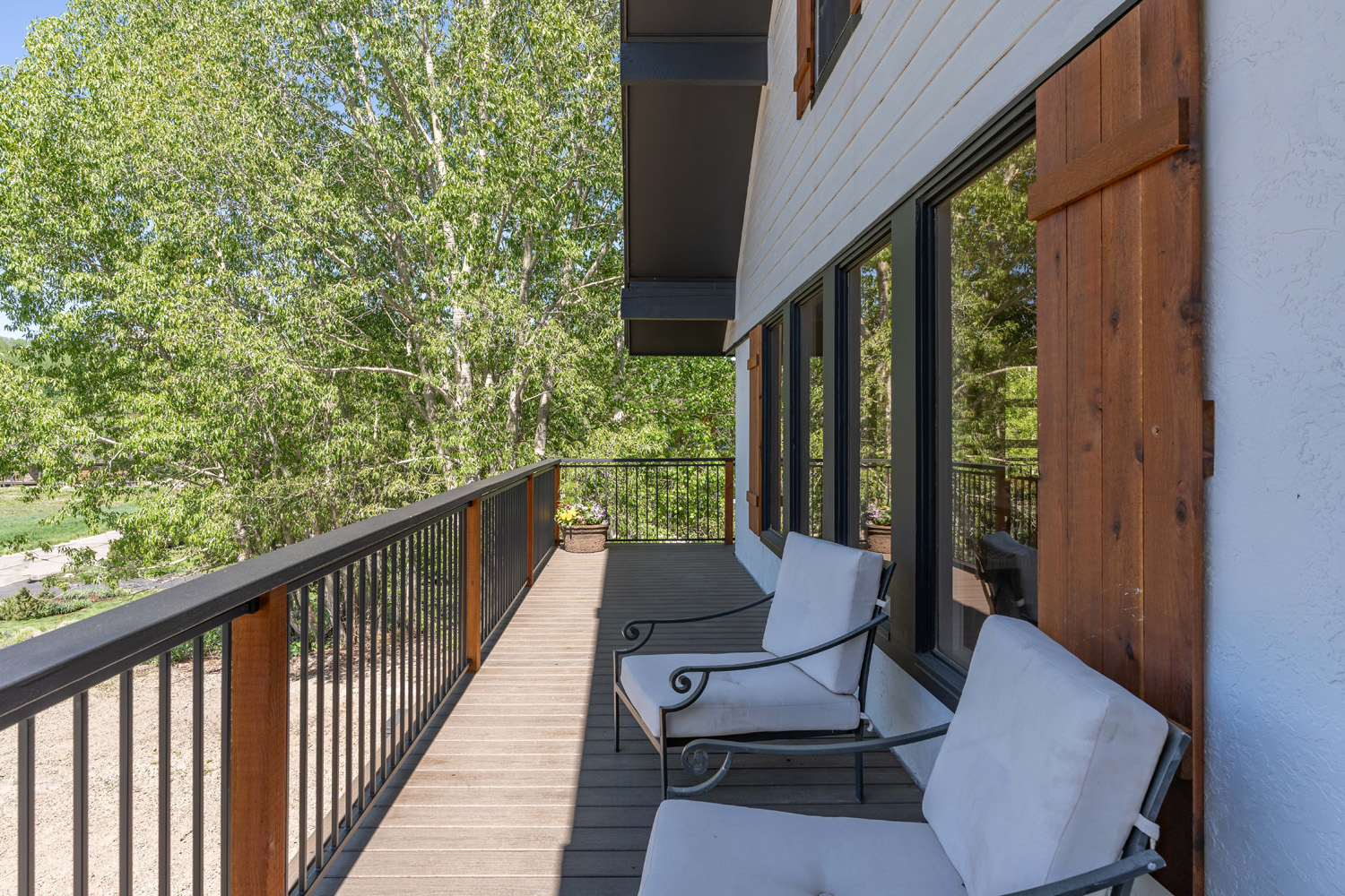 29 Belleview Drive Mt. Crested Butte, Colorado - deck