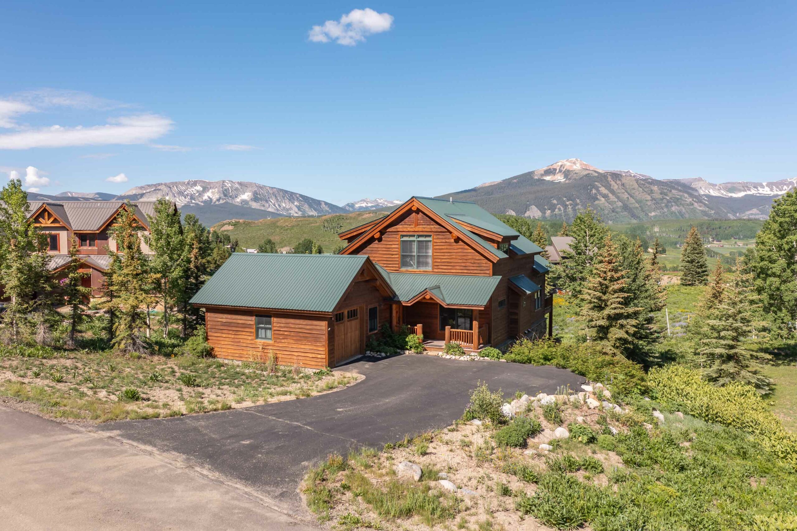 18 Ruby Drive Mt. Crested Butte, Colorado - Drone picture_