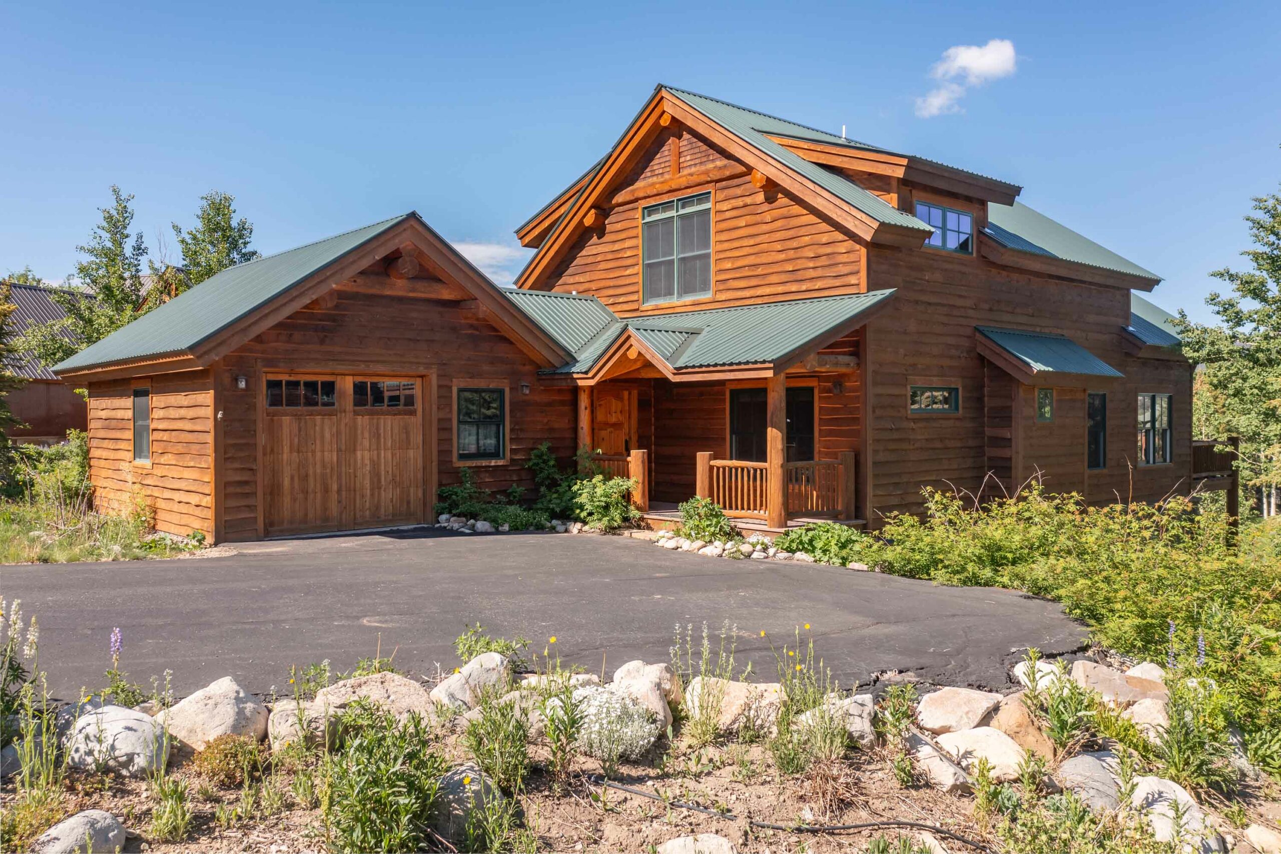 18 Ruby Drive Mt. Crested Butte, Colorado - Front of house