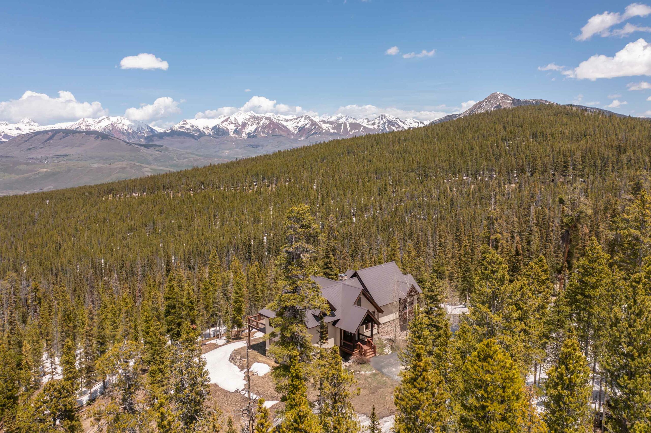 4121 Wildcat Trail Crested Butte, Colorado - drone view