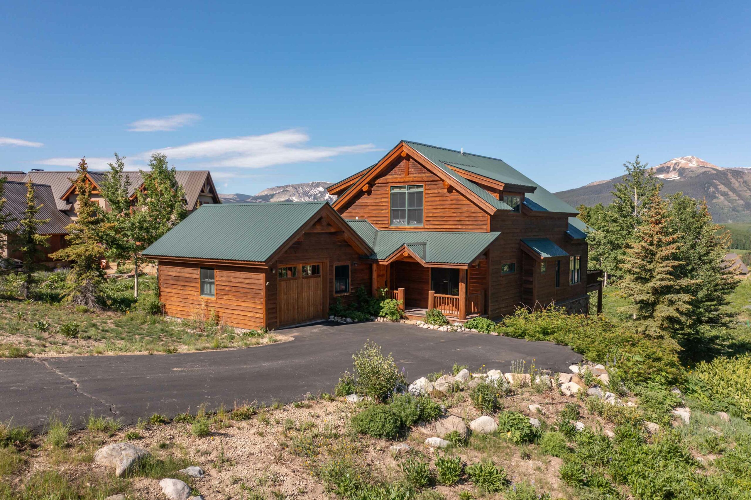 18 Ruby Drive Mt. Crested Butte, Colorado - Front of house