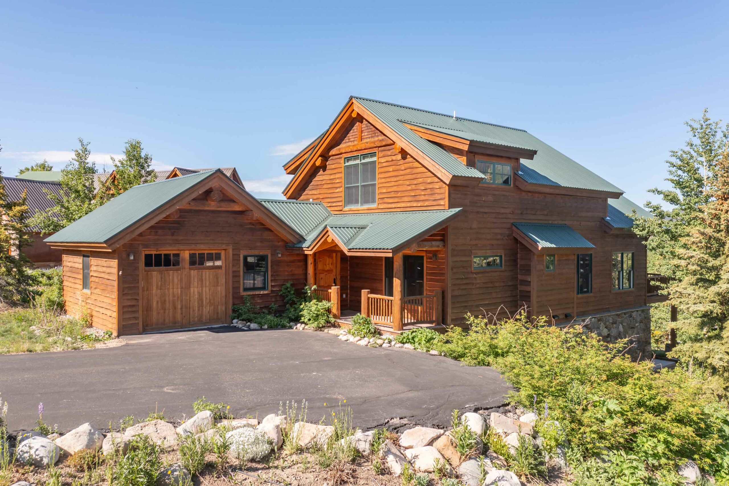 18 Ruby Drive Mt. Crested Butte, Colorado - Front of house