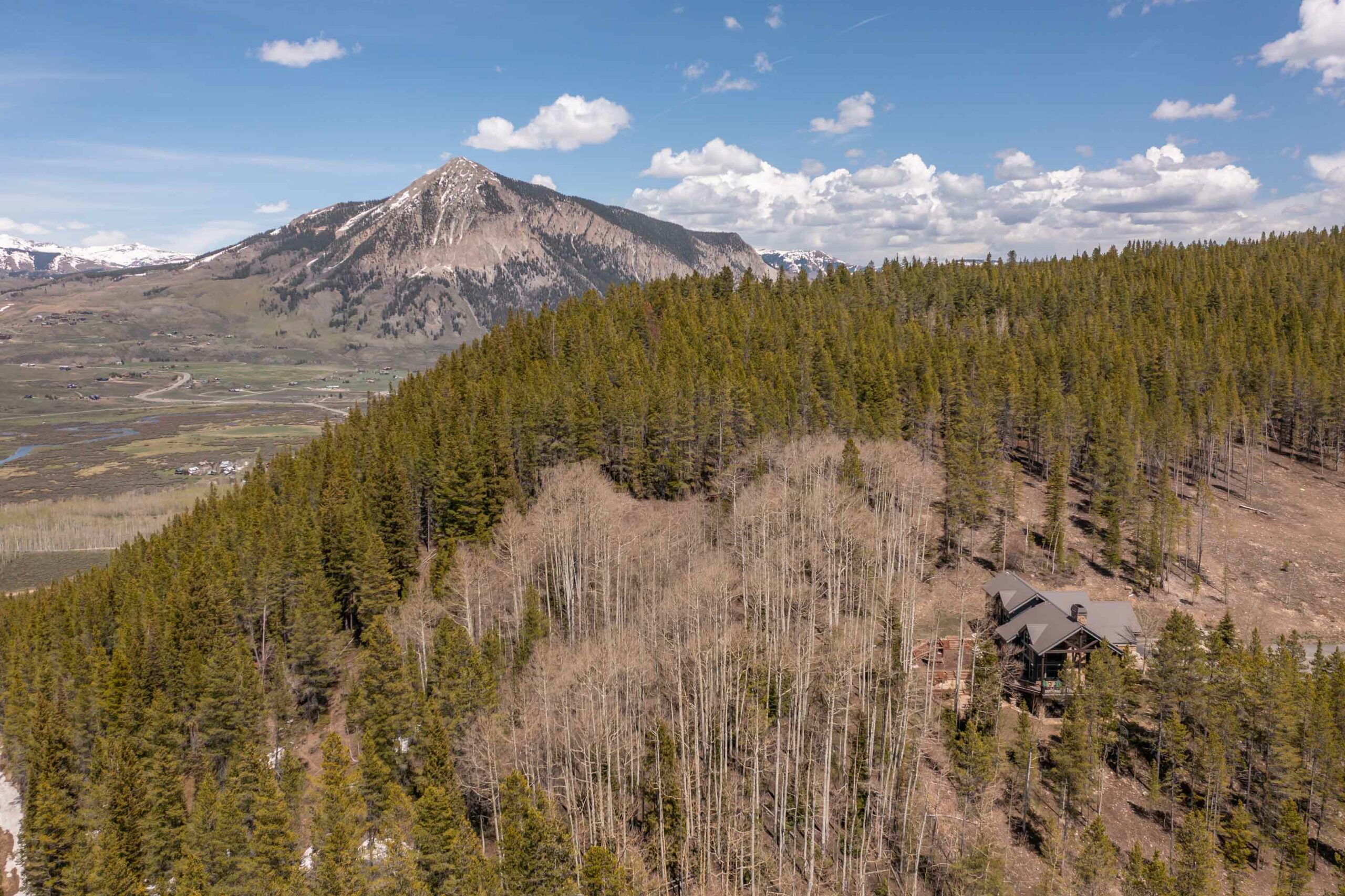 2074 Wildcat Trail Crested Butte, Colorado - drone view