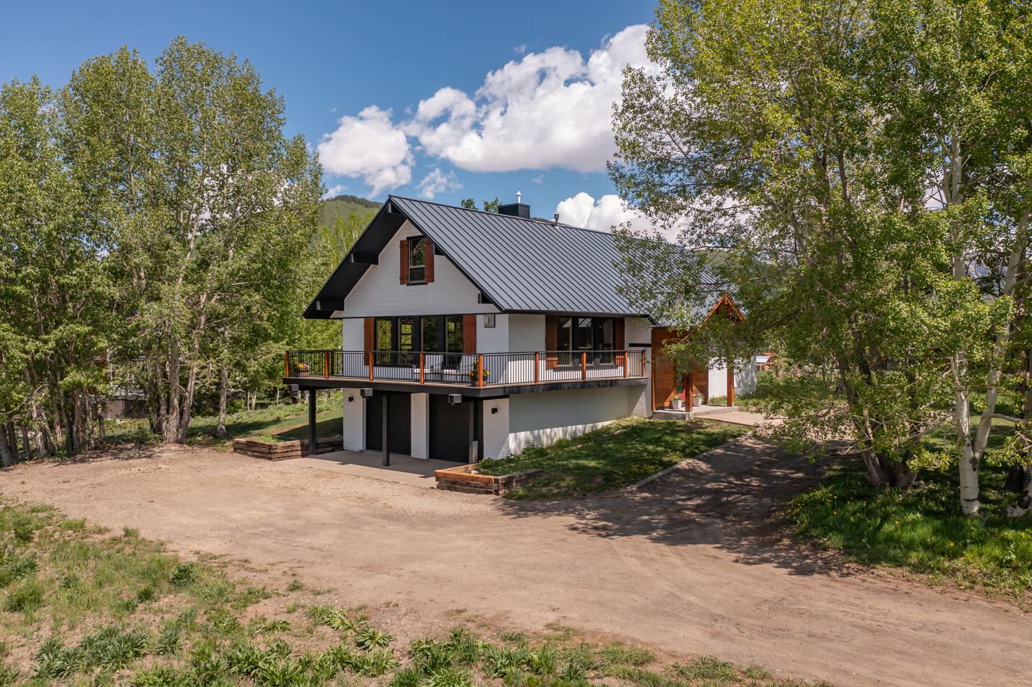 29 Belleview Drive Mt. Crested Butte, Colorado - drone view