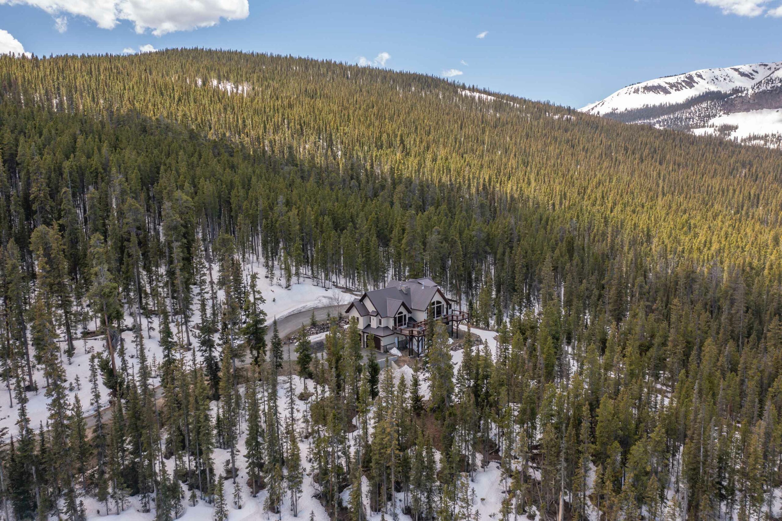 4121 Wildcat Trail Crested Butte, Colorado - drone view