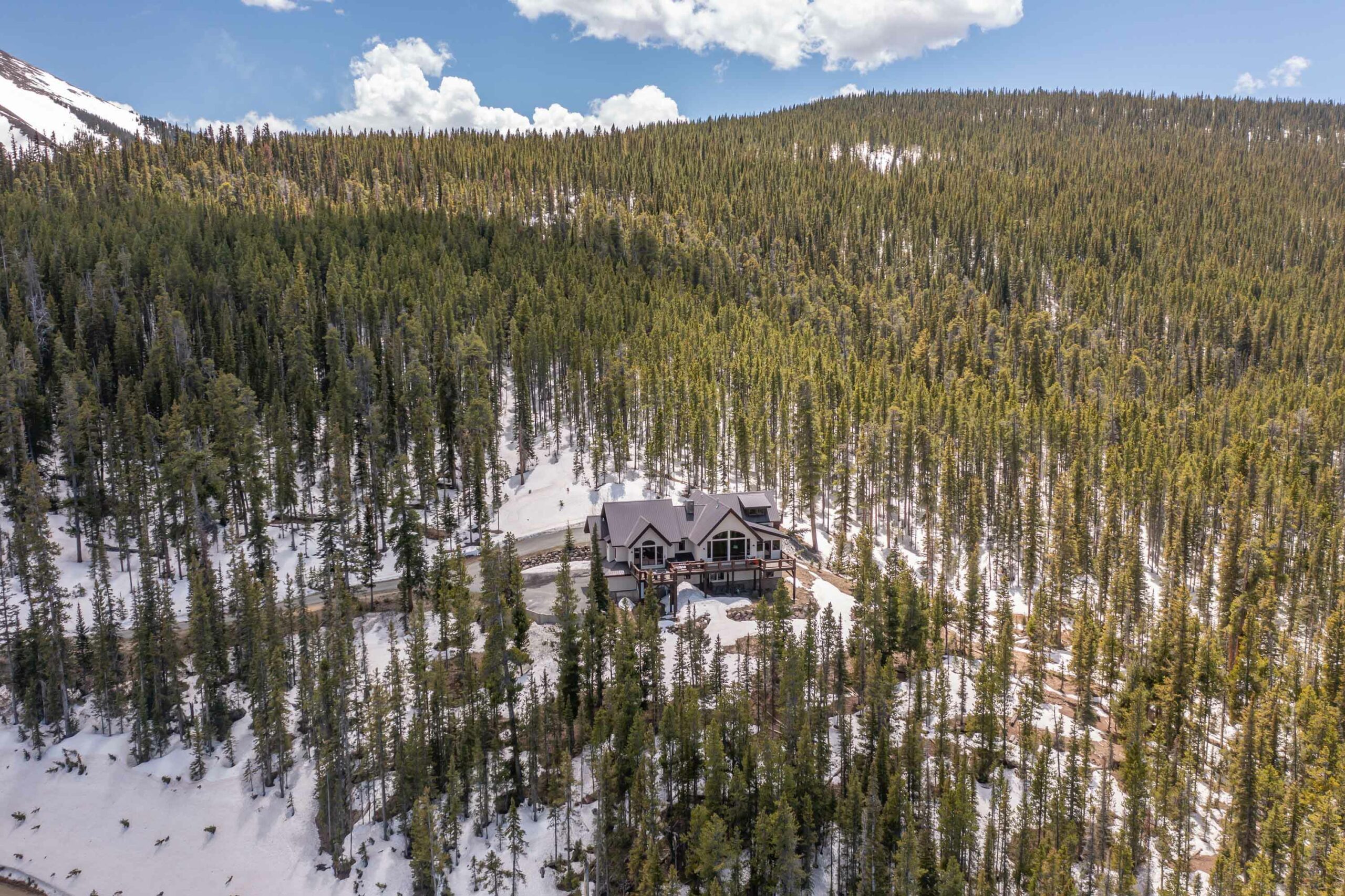 4121 Wildcat Trail Crested Butte, Colorado - drone view