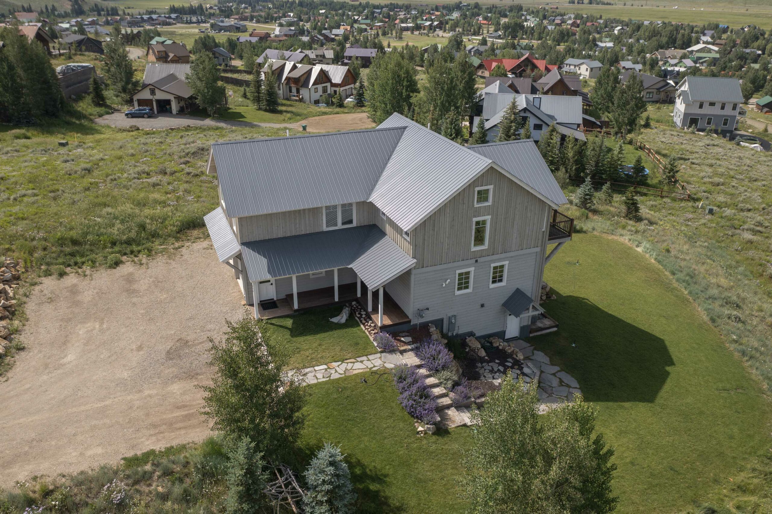 276 Zeligman Street Crested Butte, CO - Drone view