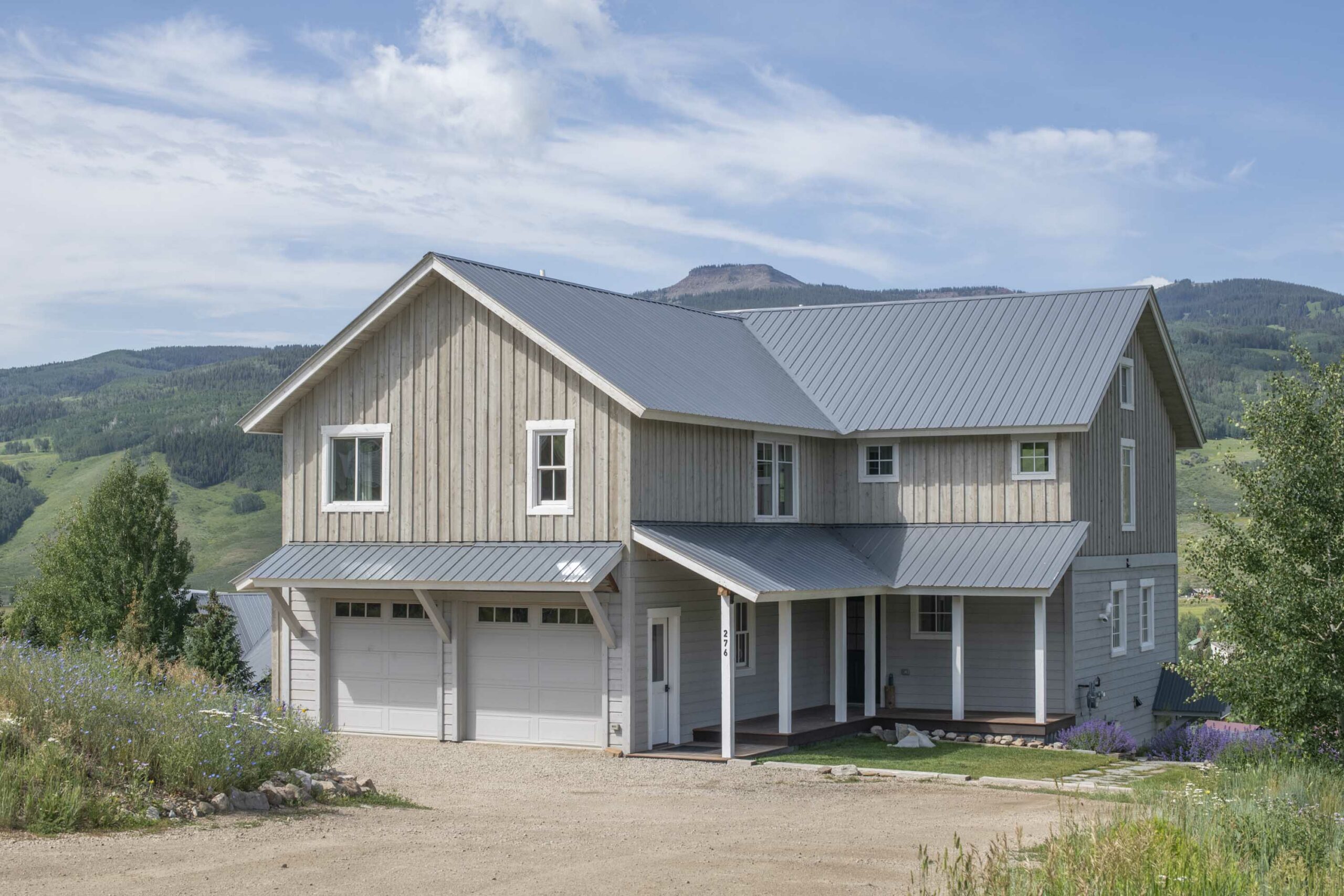 276 Zeligman Street Crested Butte, CO - Front of the house