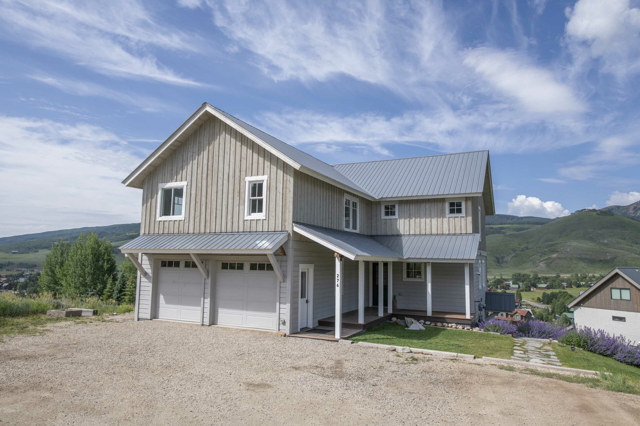 276 Zeligman Street Crested Butte, CO - Front of the house