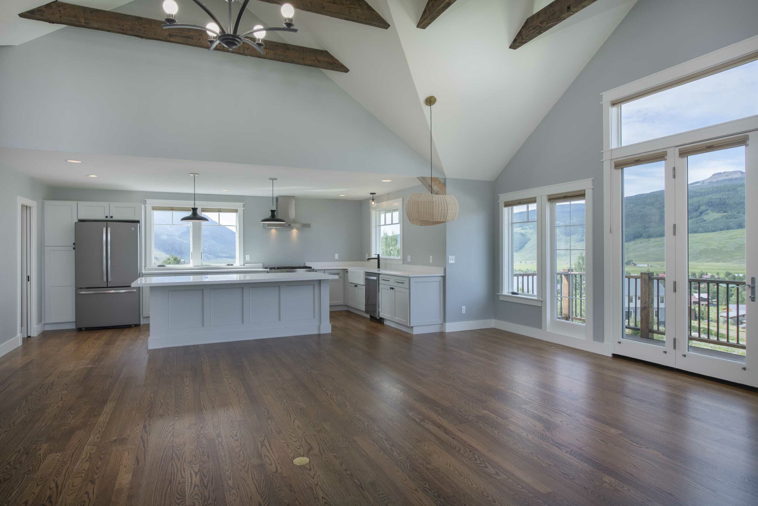 276 Zeligman Street Crested Butte, CO - Kitchen and dining_living room_