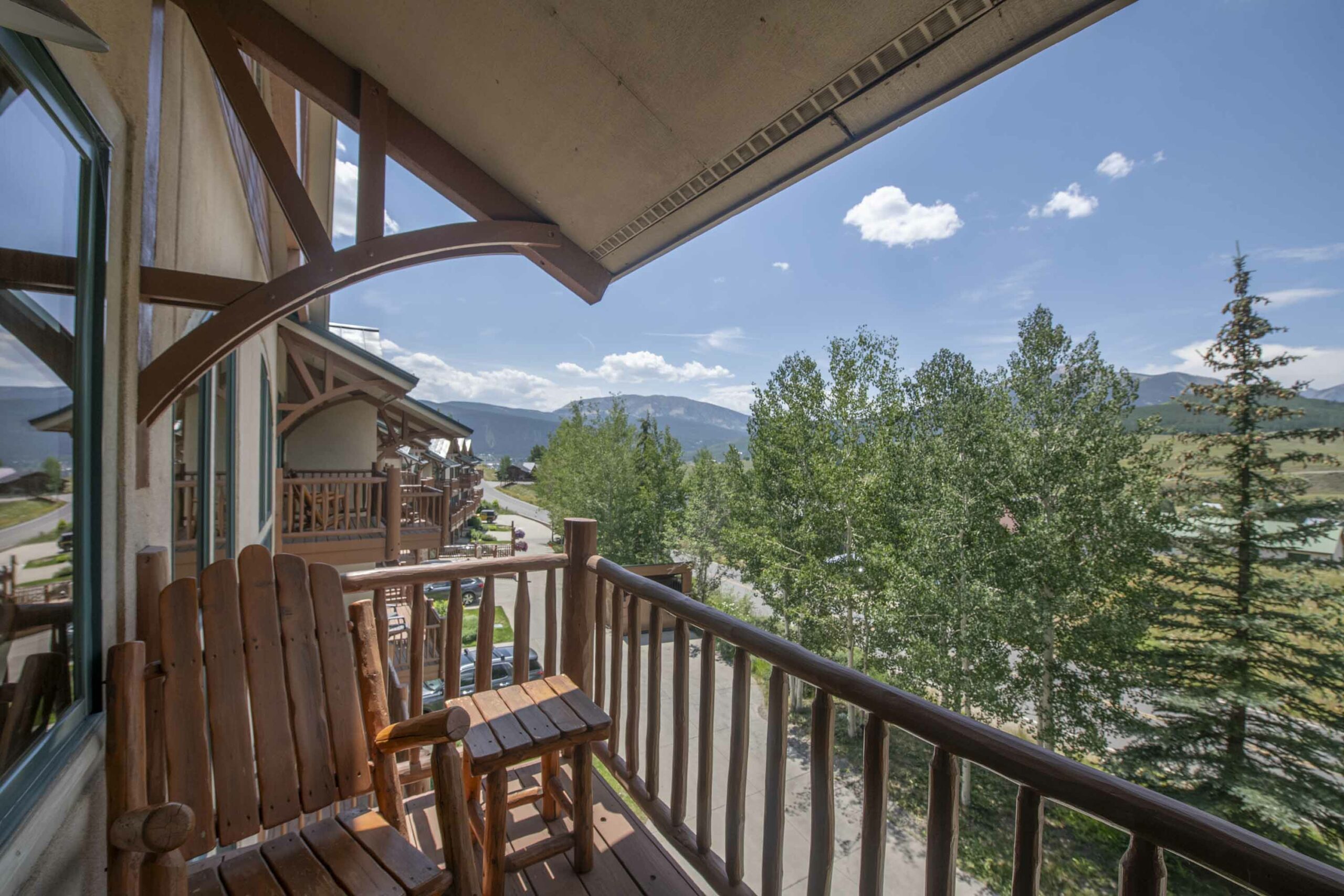 24 Hunter Hill Road #13 Mt. Crested Butte, CO - Balcony