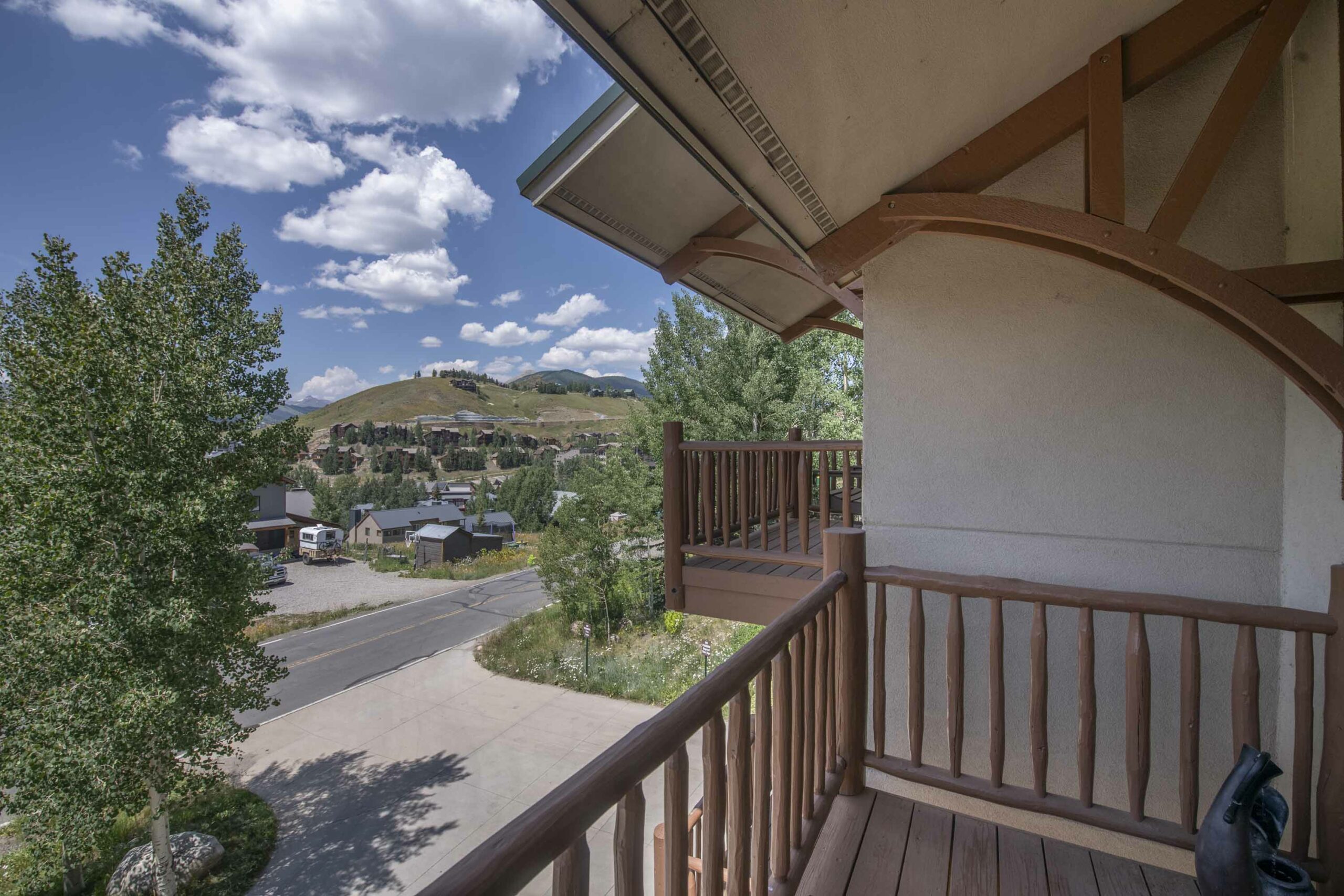 24 Hunter Hill Road #13 Mt. Crested Butte, CO - Balcony