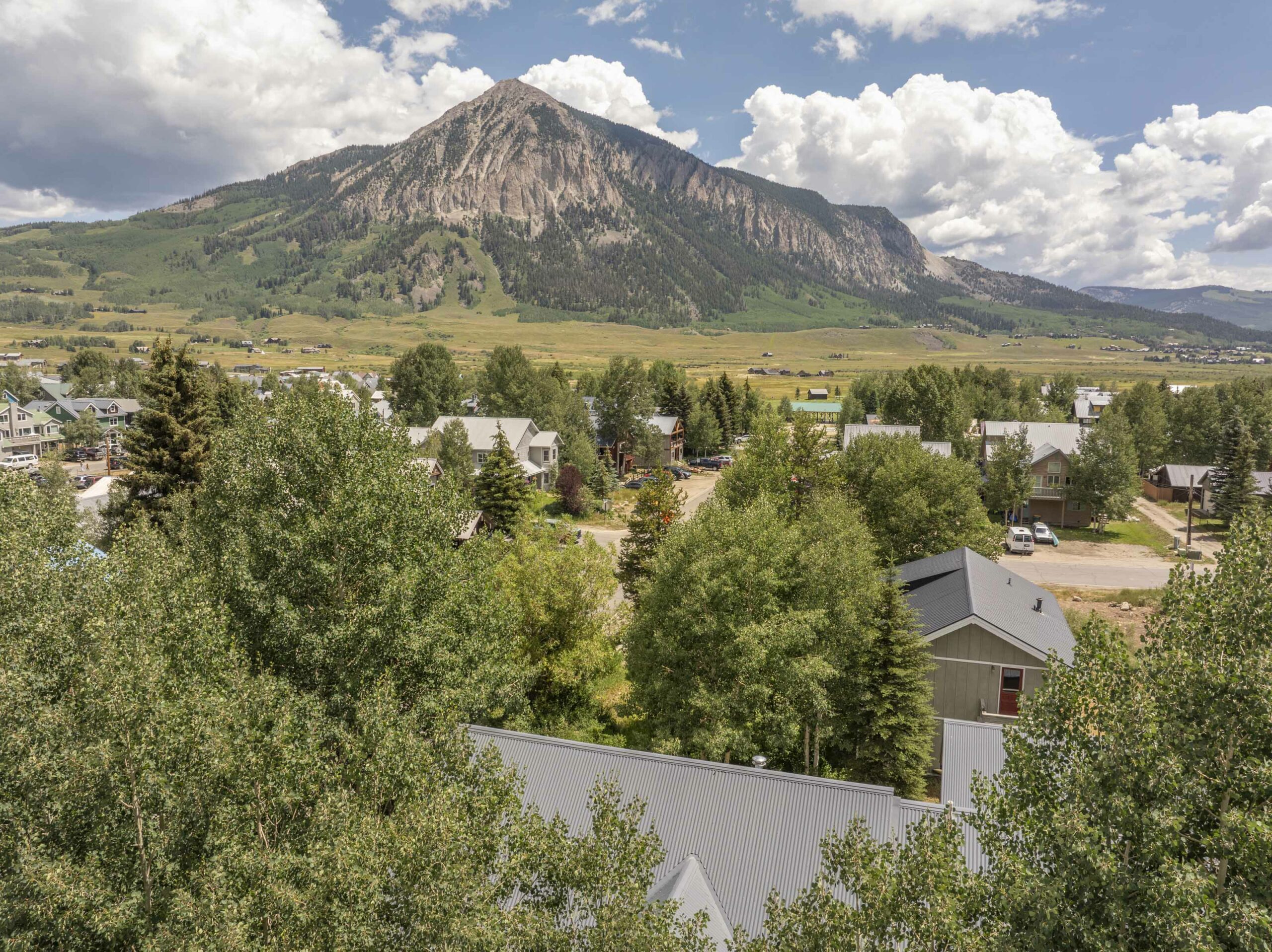 620 Maroon Avenue, Crested Butte, CO - Drone View